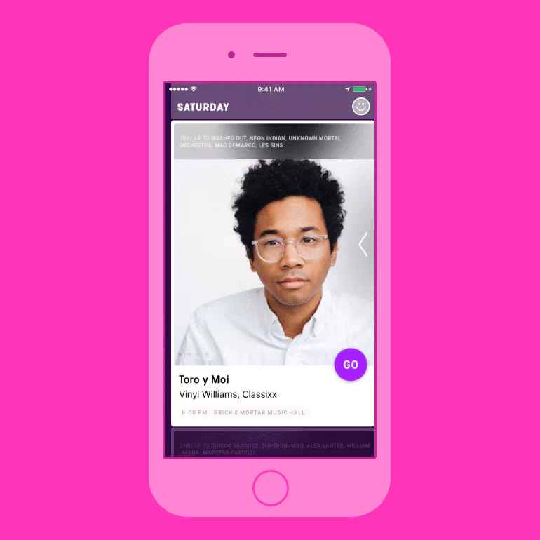Jukely screenshot
