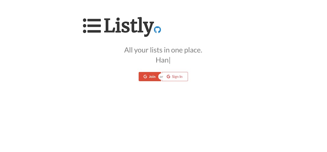 Listly screenshot