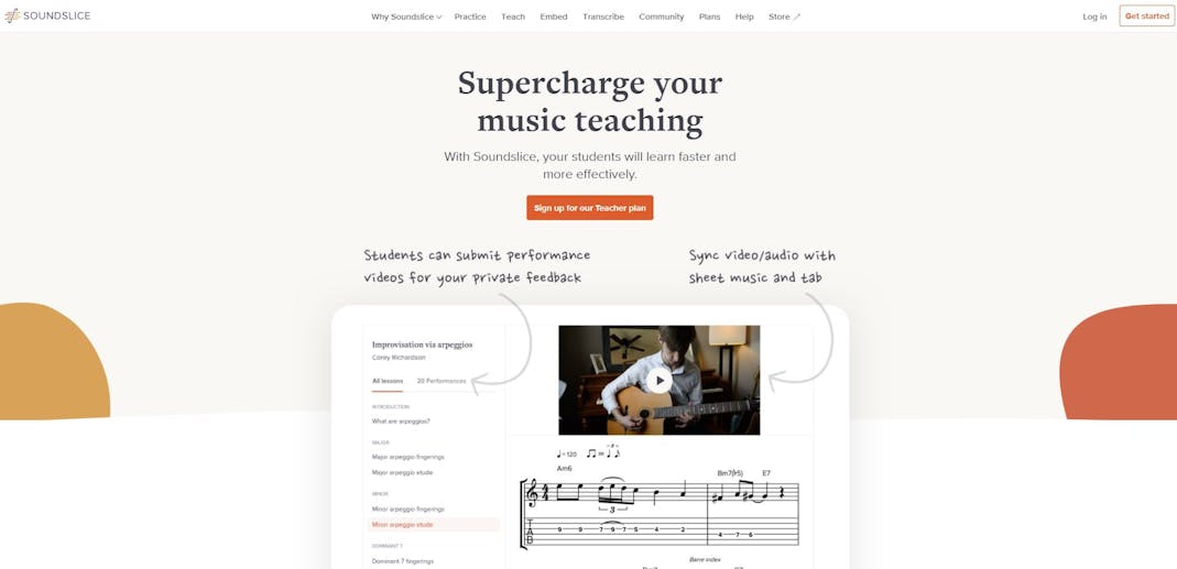 Soundslice screenshot