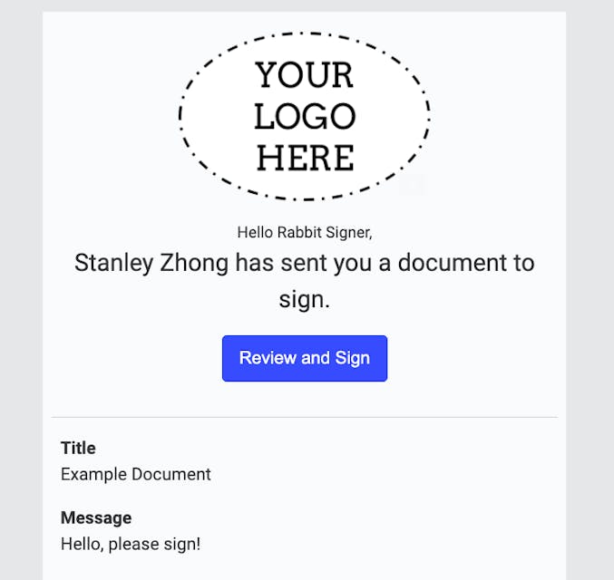 RabbitSign screenshot