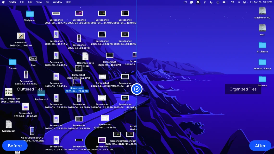 Files Magic AI File Organizer for Mac screenshot