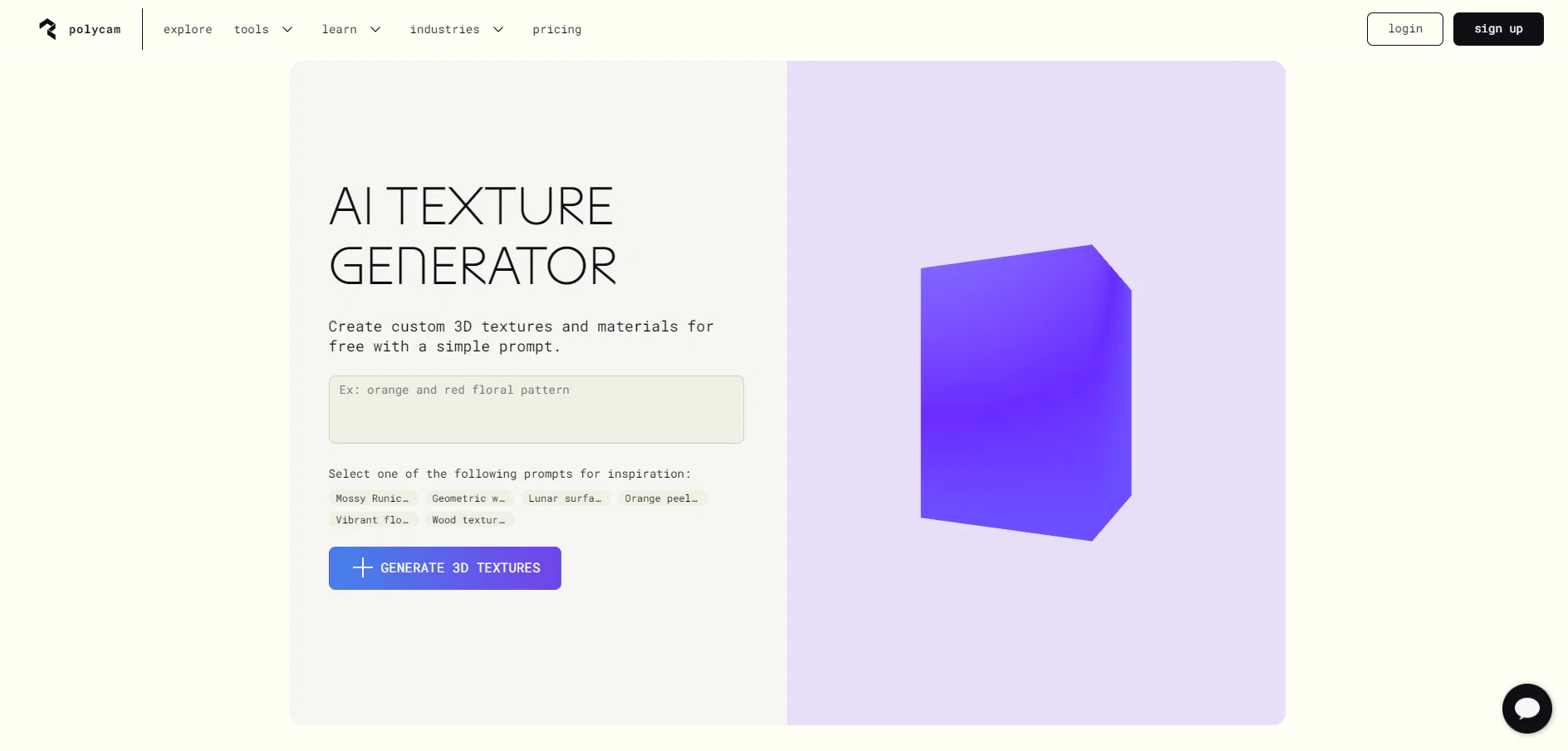 3D textures by Polycam screenshot