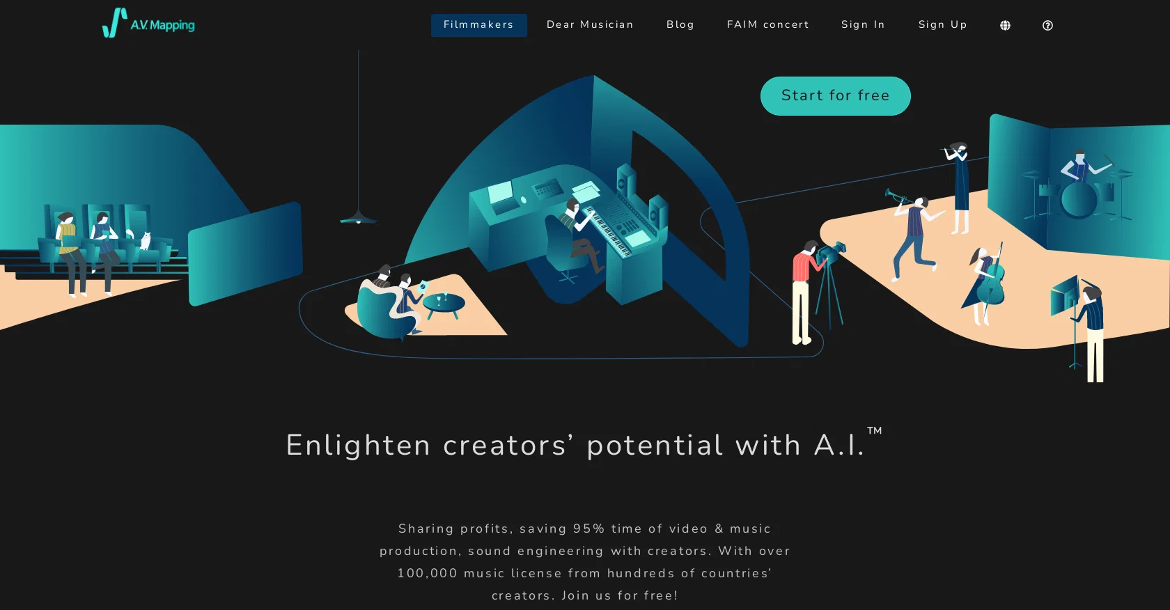 A.V. Mapping screenshot