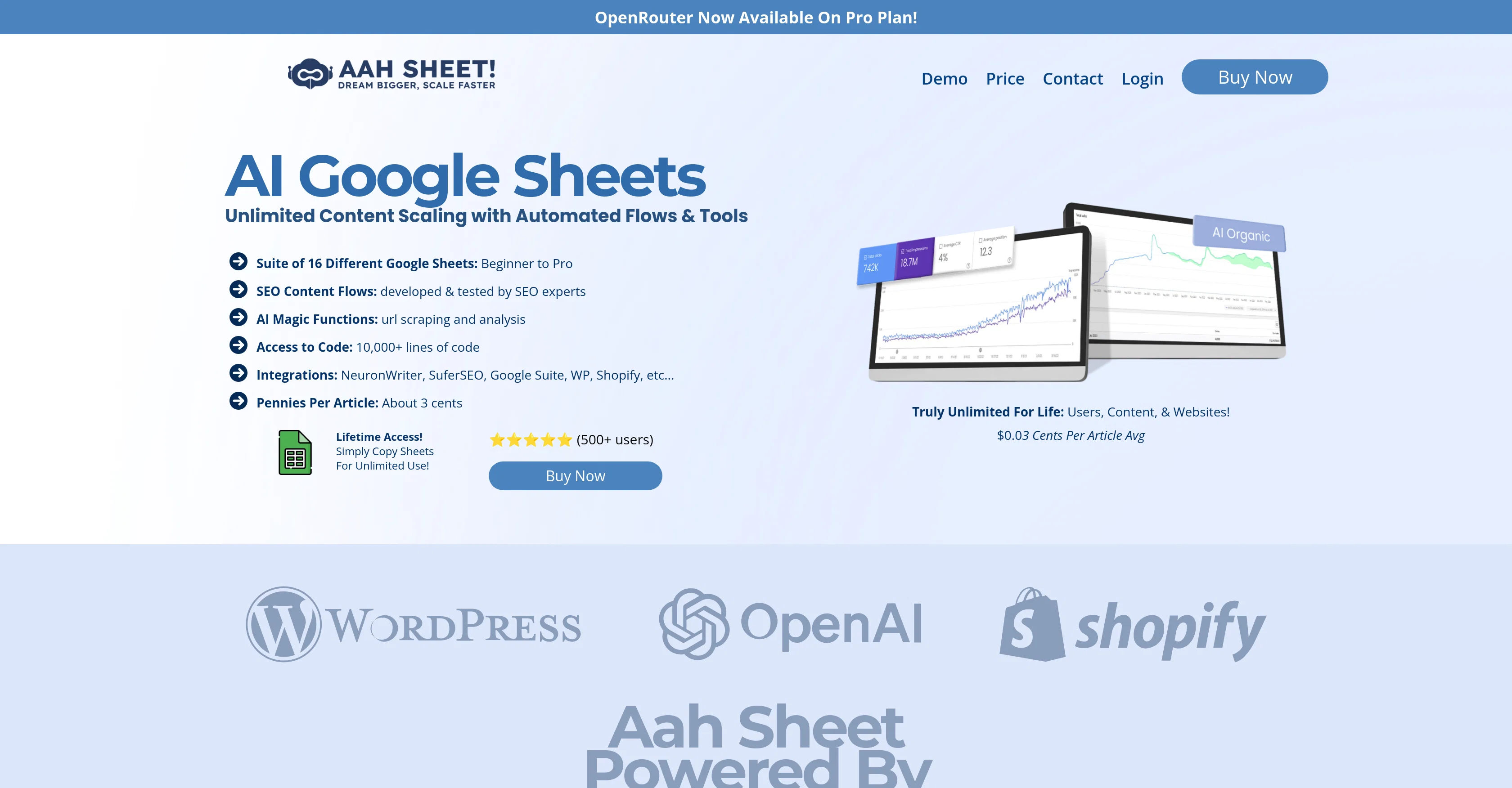 Aah Sheet screenshot
