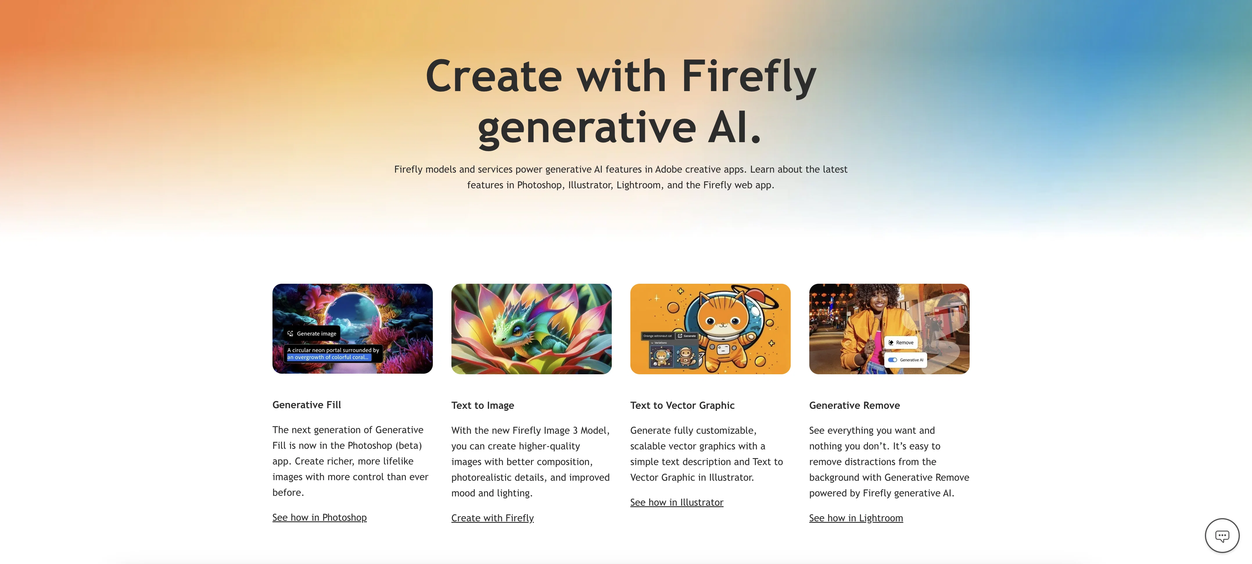 Adobe Firefly screenshot