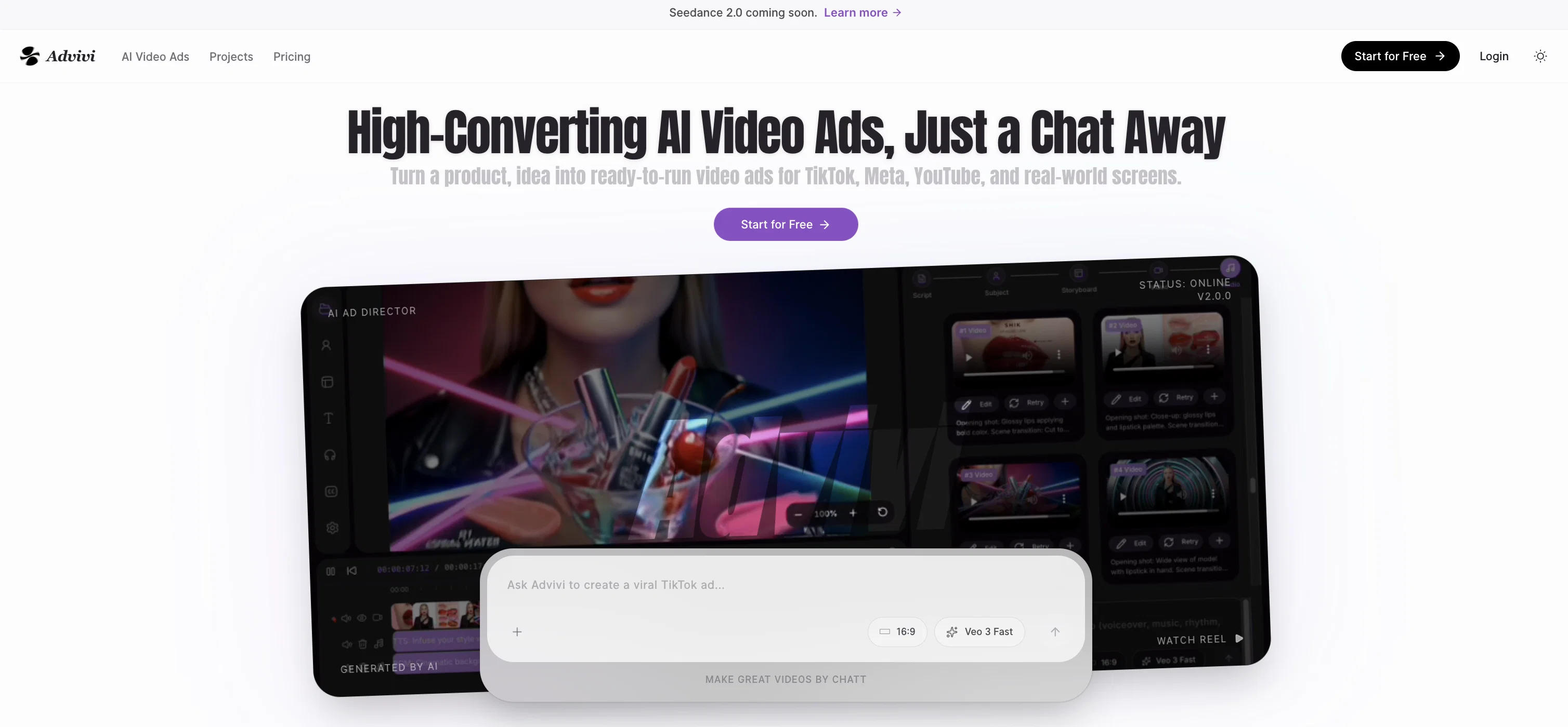 Advivi screenshot