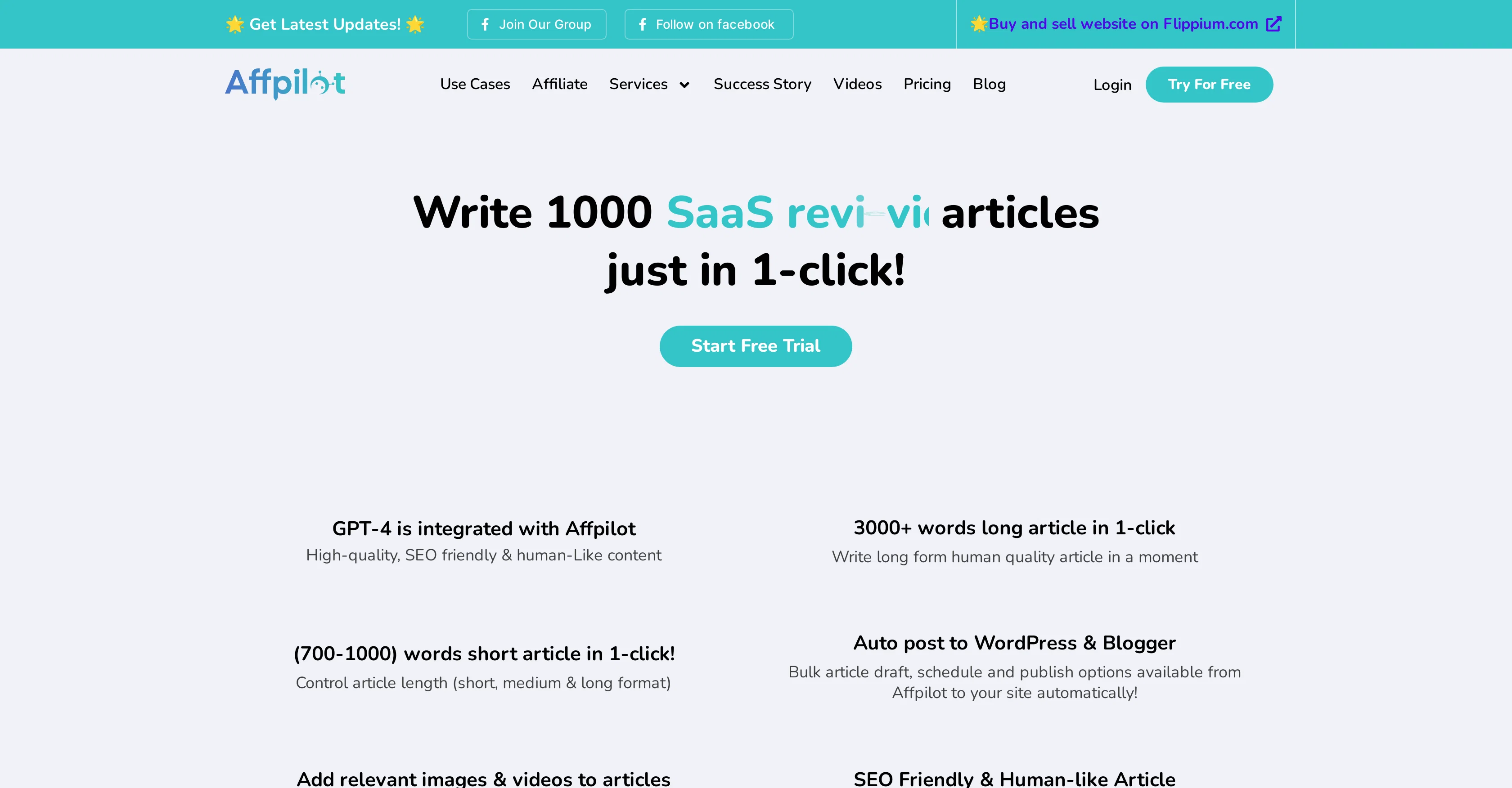 Affpilot screenshot