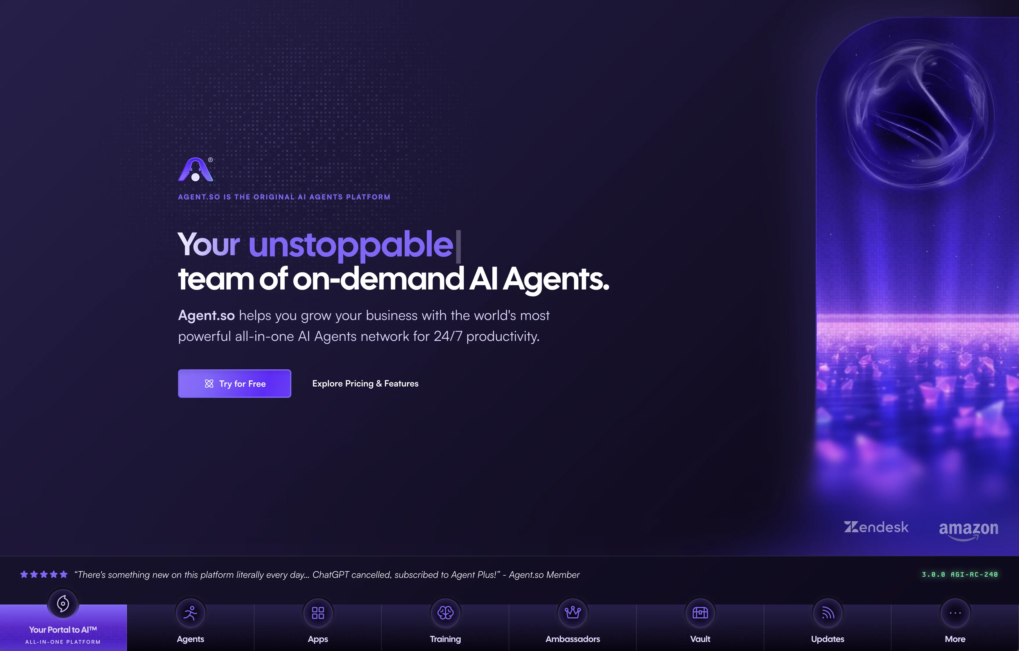 Agent.so screenshot