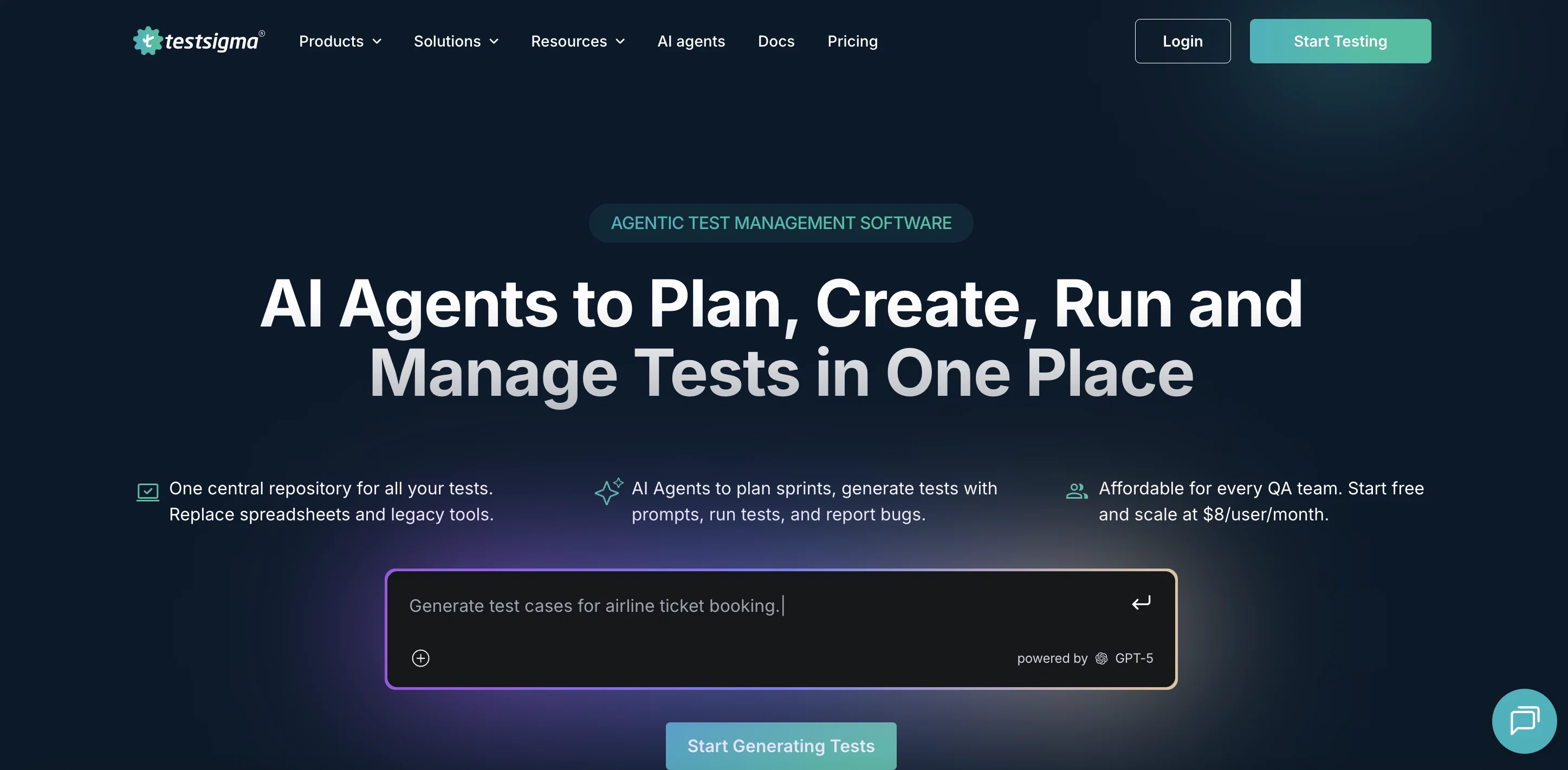 Test Management by Testsigma | Test Faster with AI screenshot