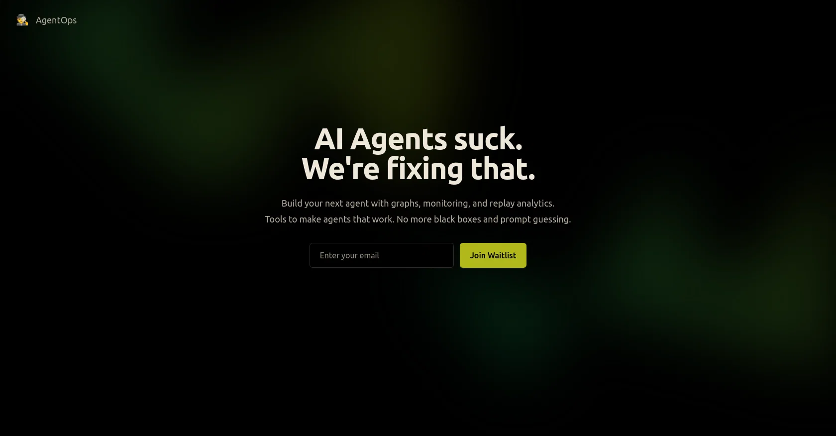 Agentops screenshot