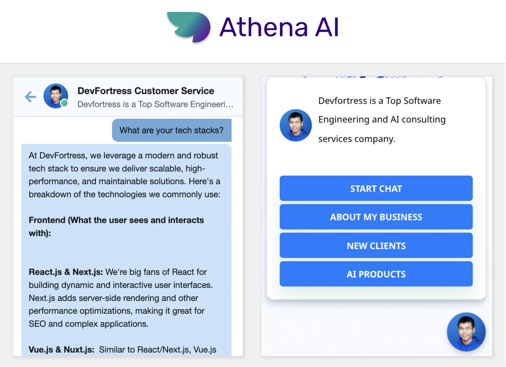 Agents by Athena AIv1.1.5 screenshot