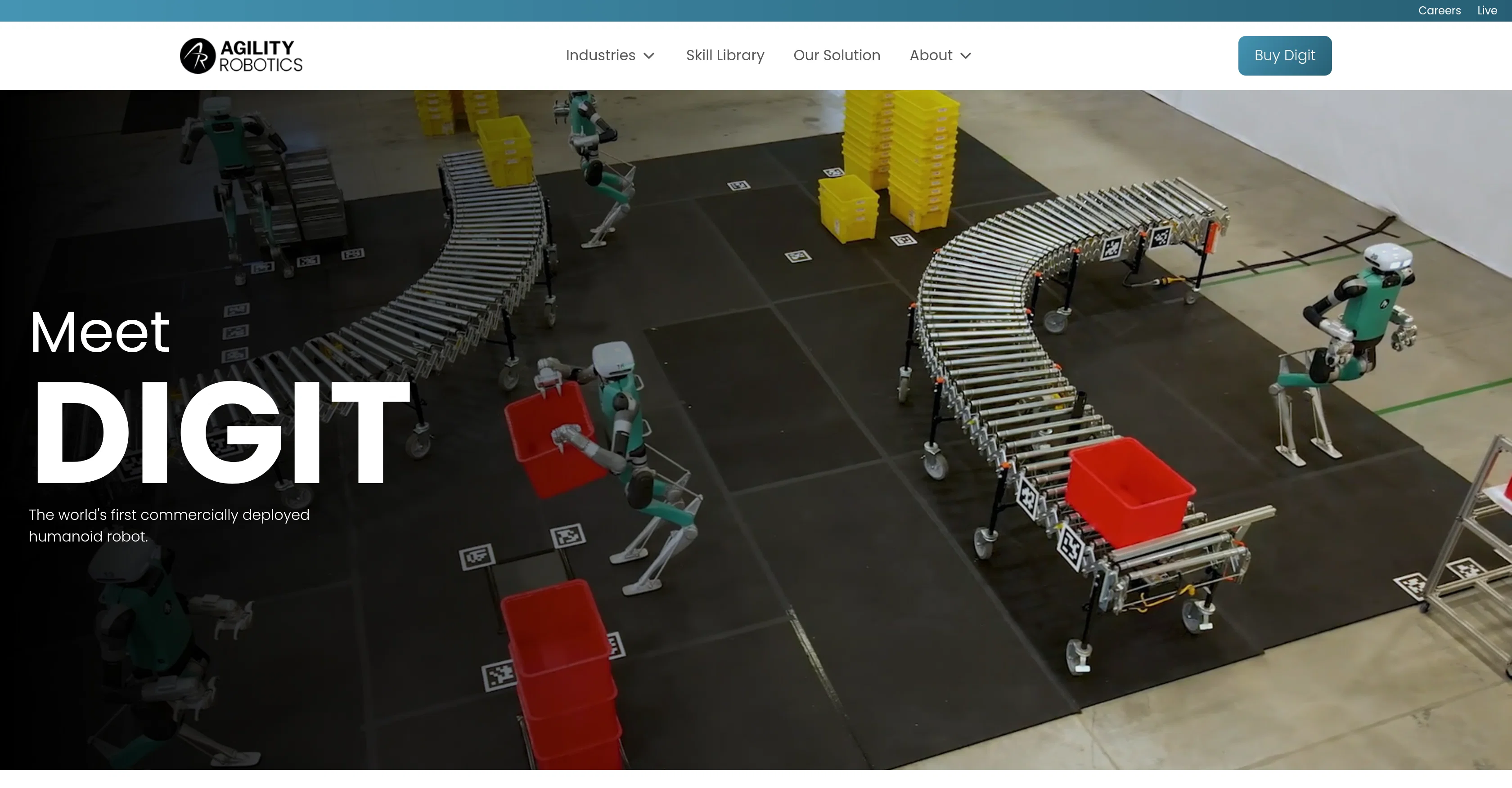 Agility Robotics screenshot