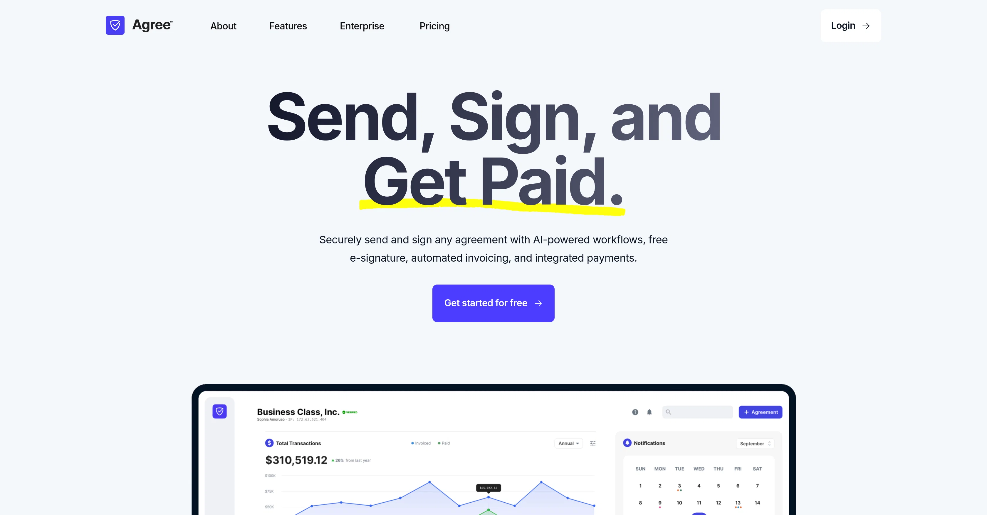 Agree.com screenshot