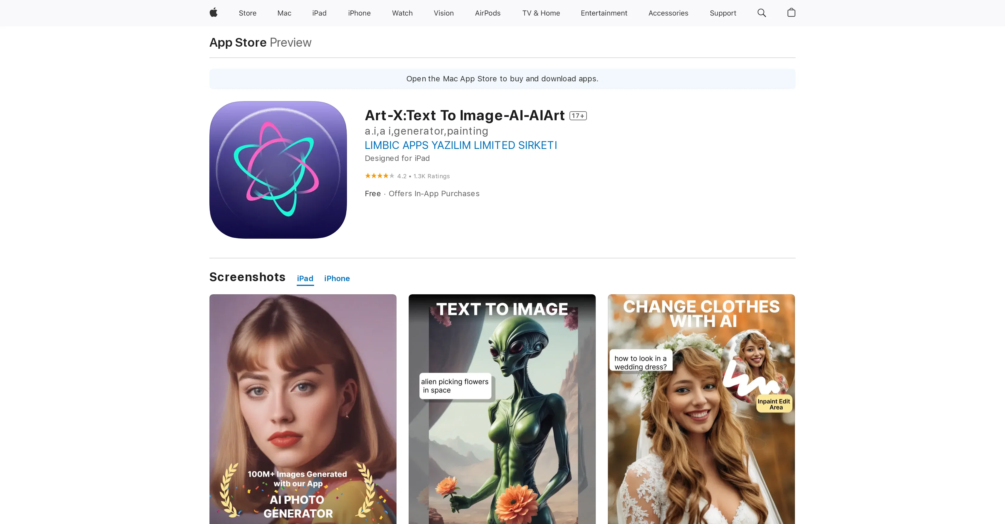 Ai Art Generator App screenshot
