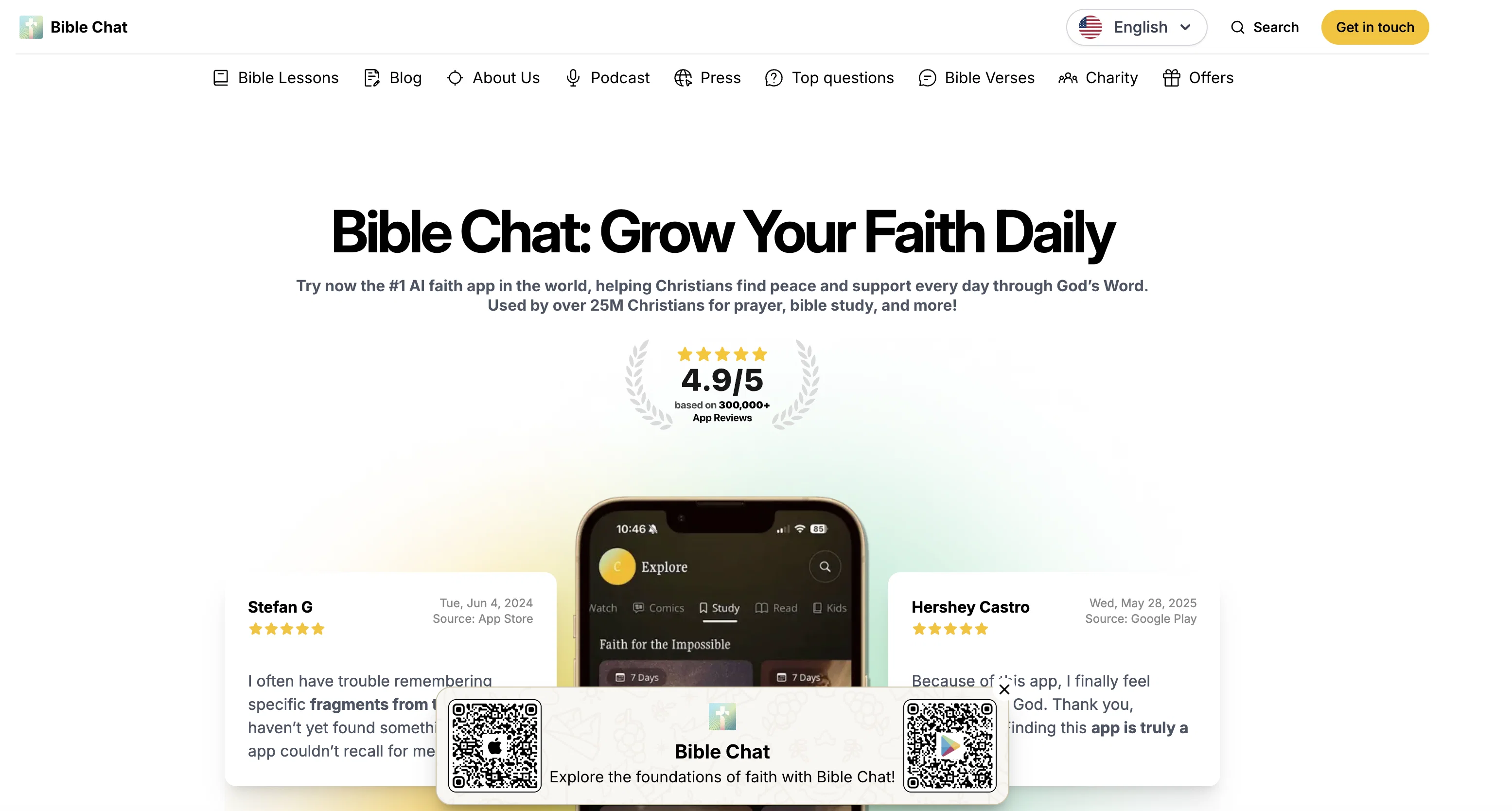 Bible Chat screenshot