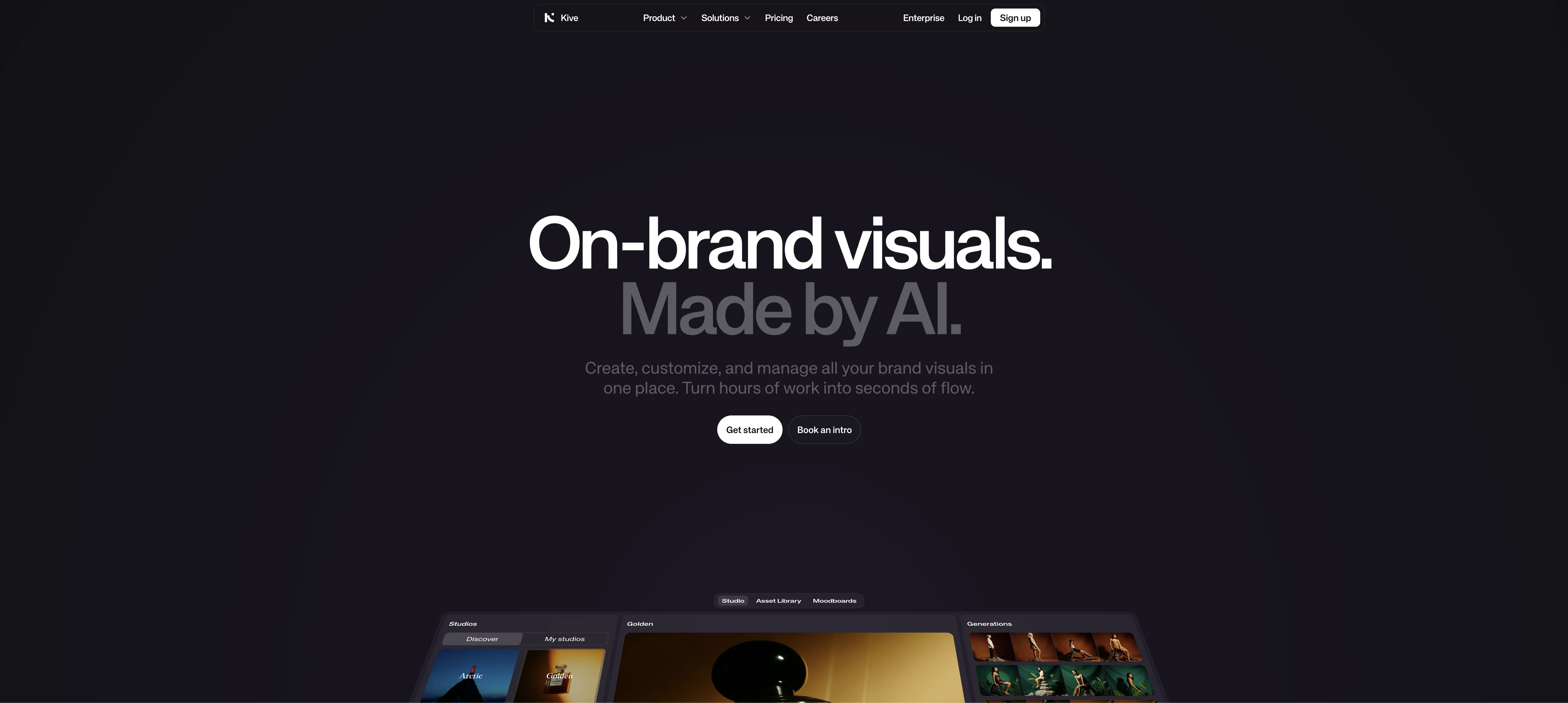 Kive AI Canvas screenshot