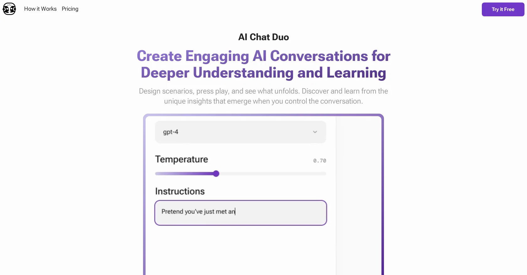 AI Chat Duo screenshot