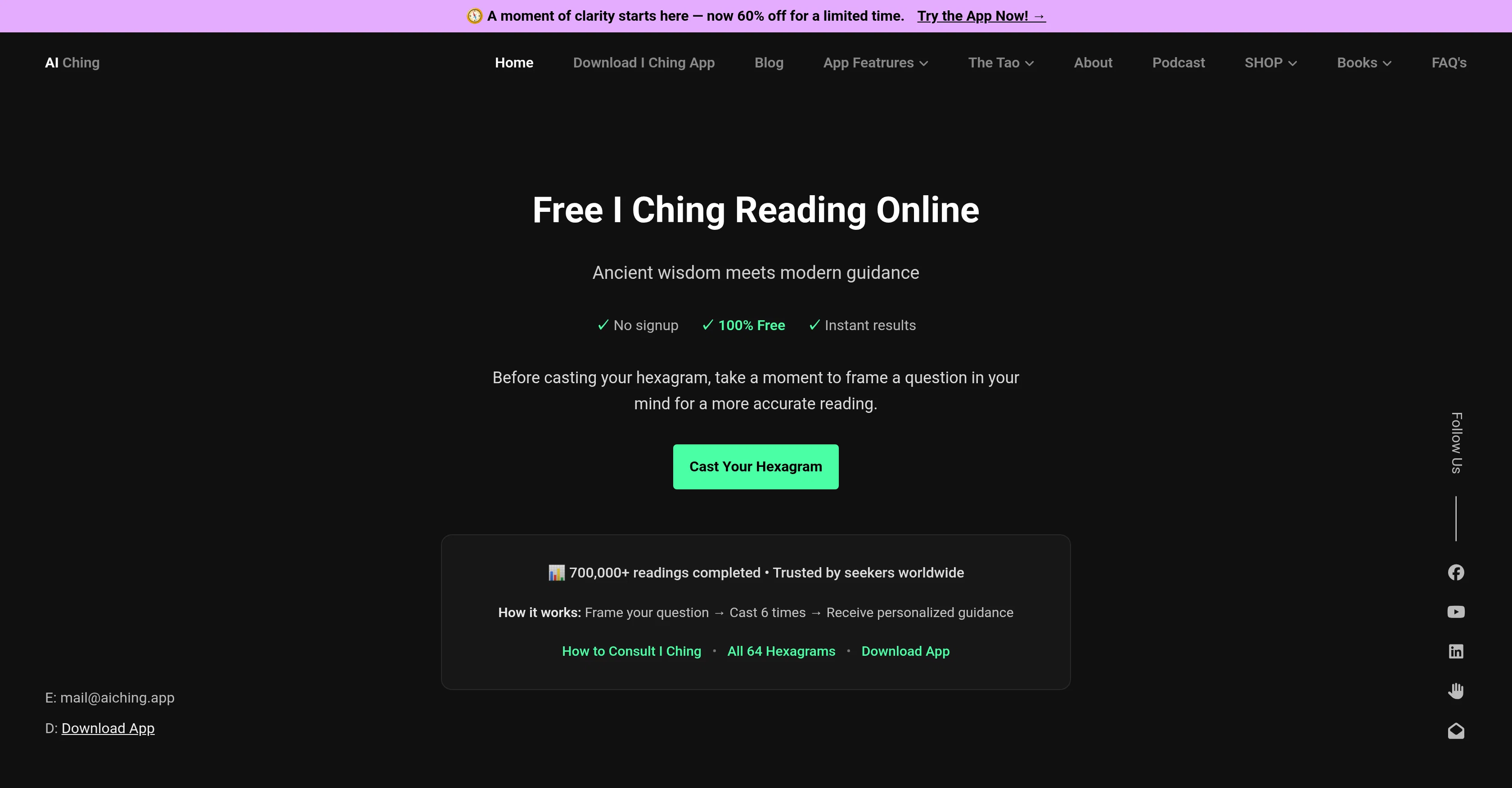 AI Ching screenshot