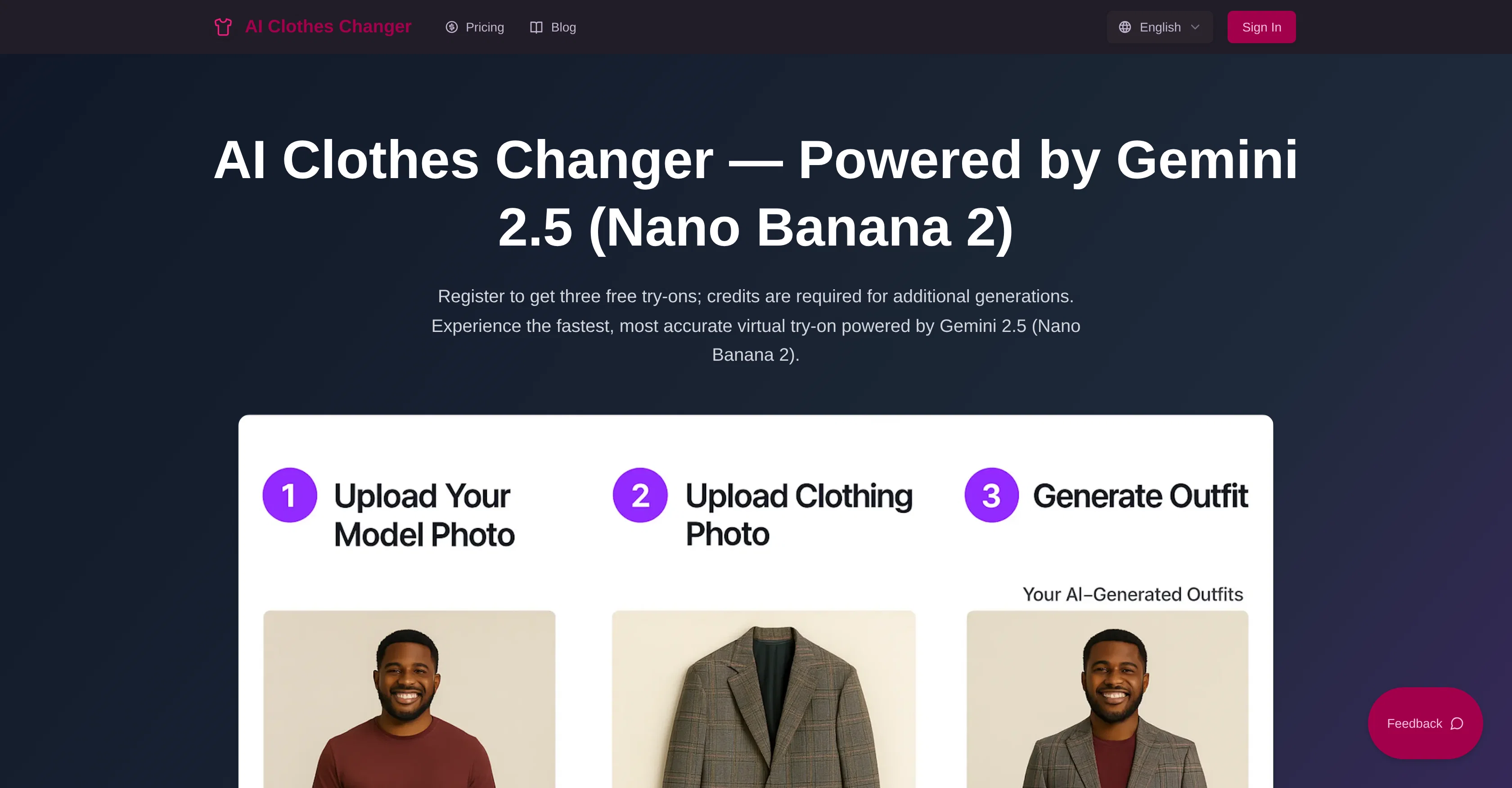 AI Clothes Changer screenshot
