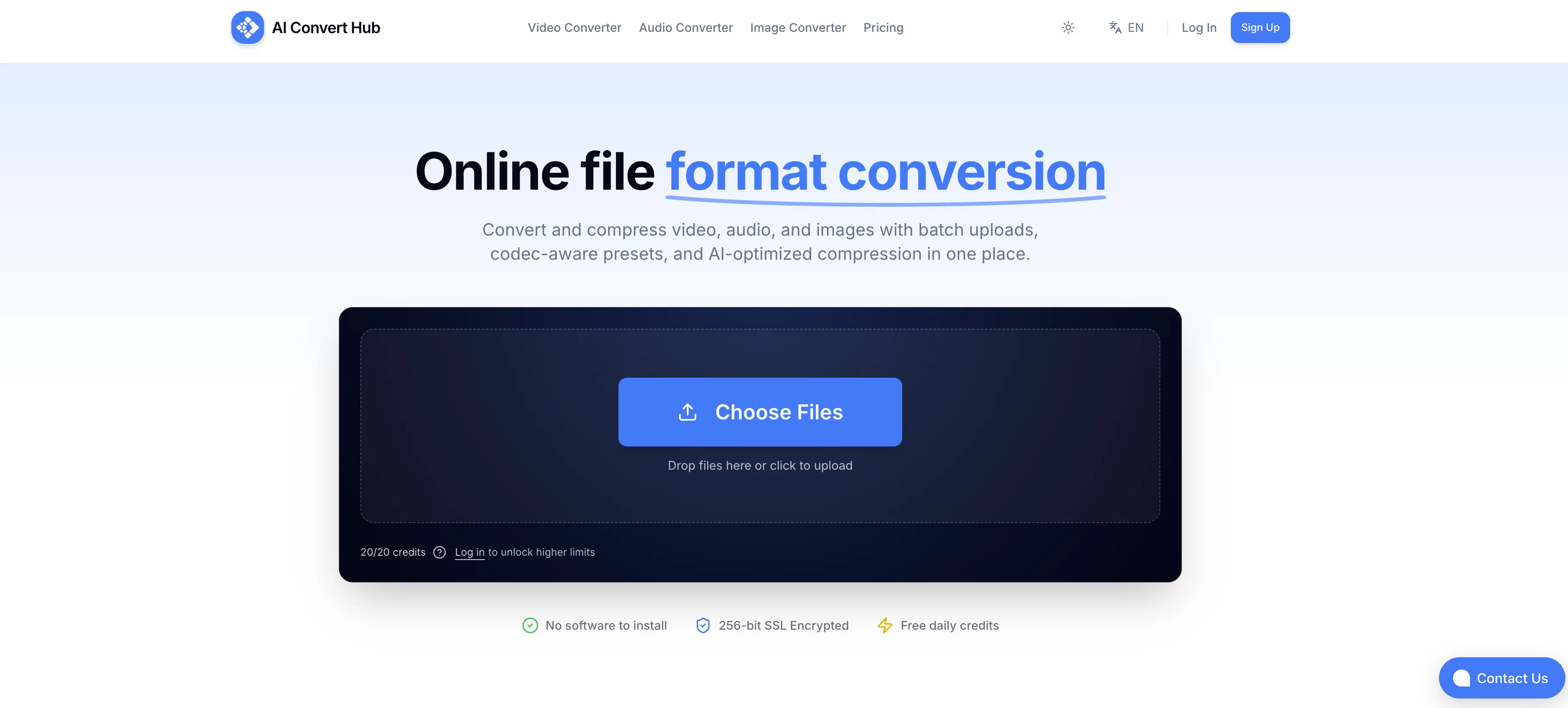 AI Convert Hub screenshot