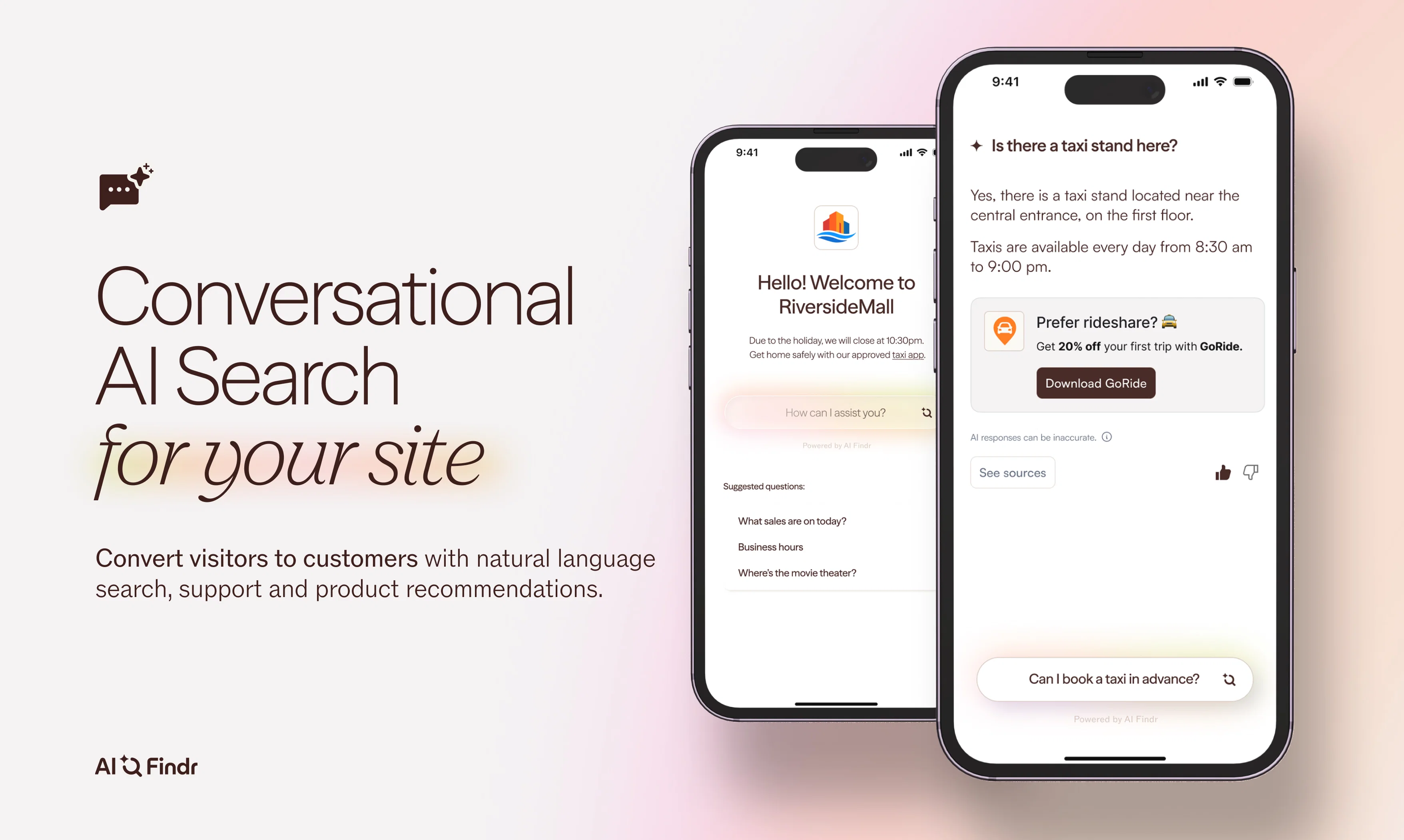 AI Findr screenshot