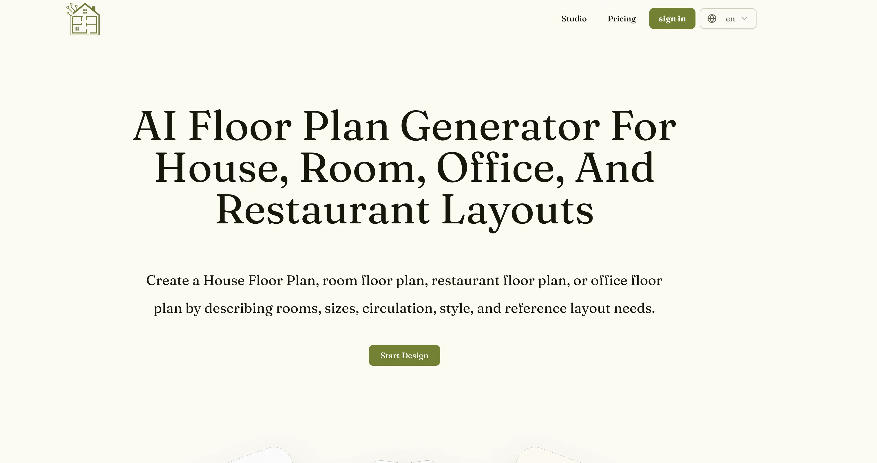AI House Plan screenshot