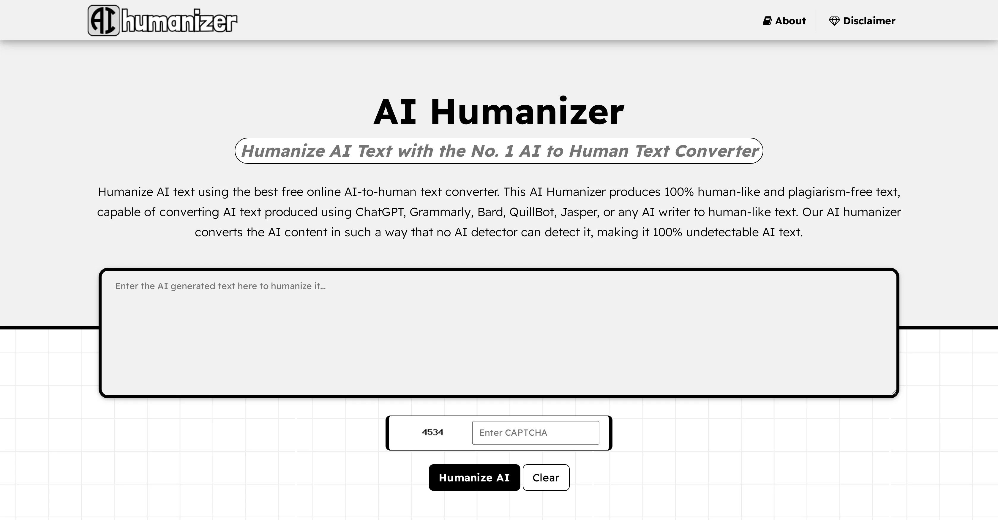 AI Humanizer screenshot