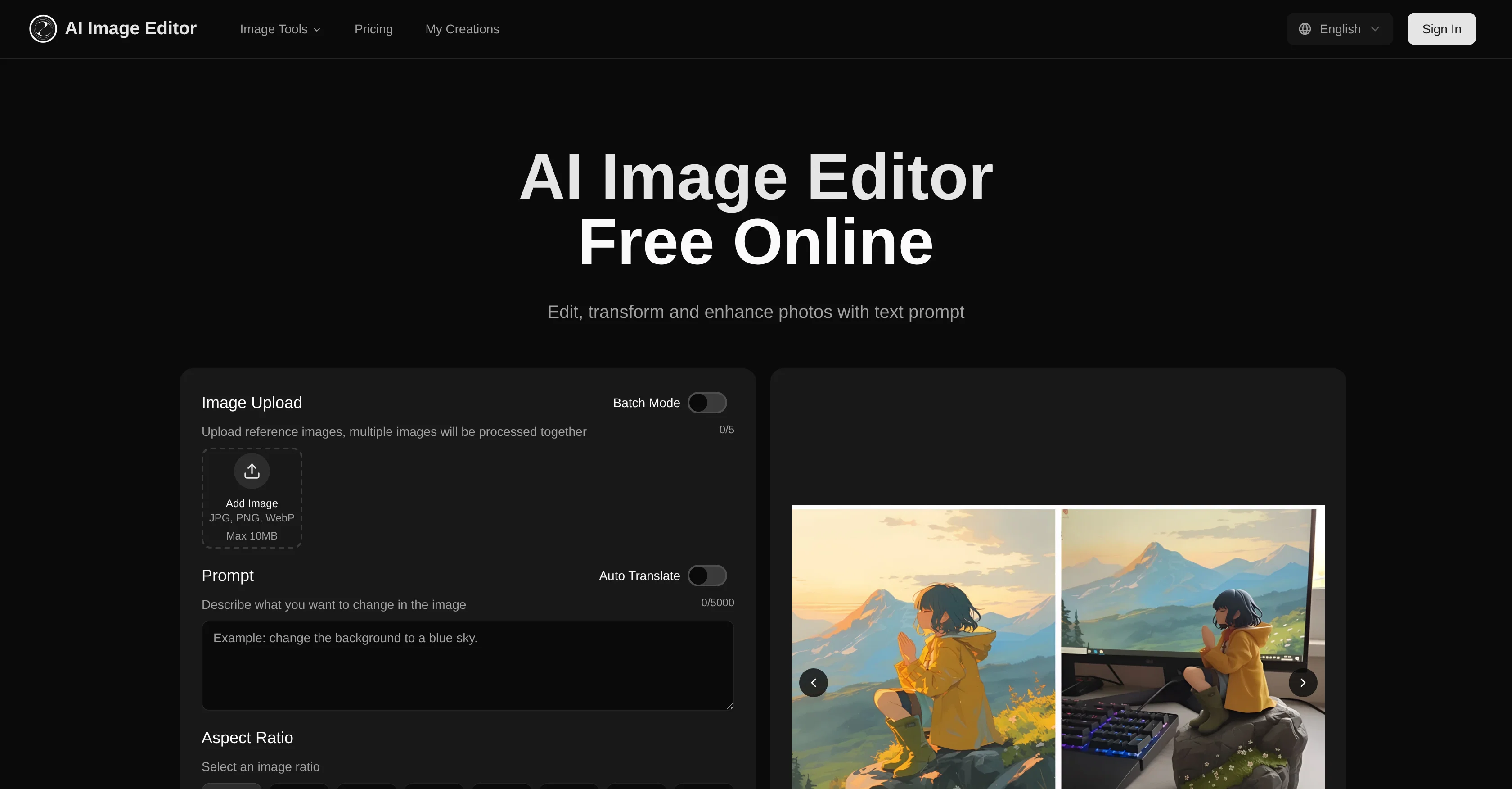 AI Image Edit.ai screenshot