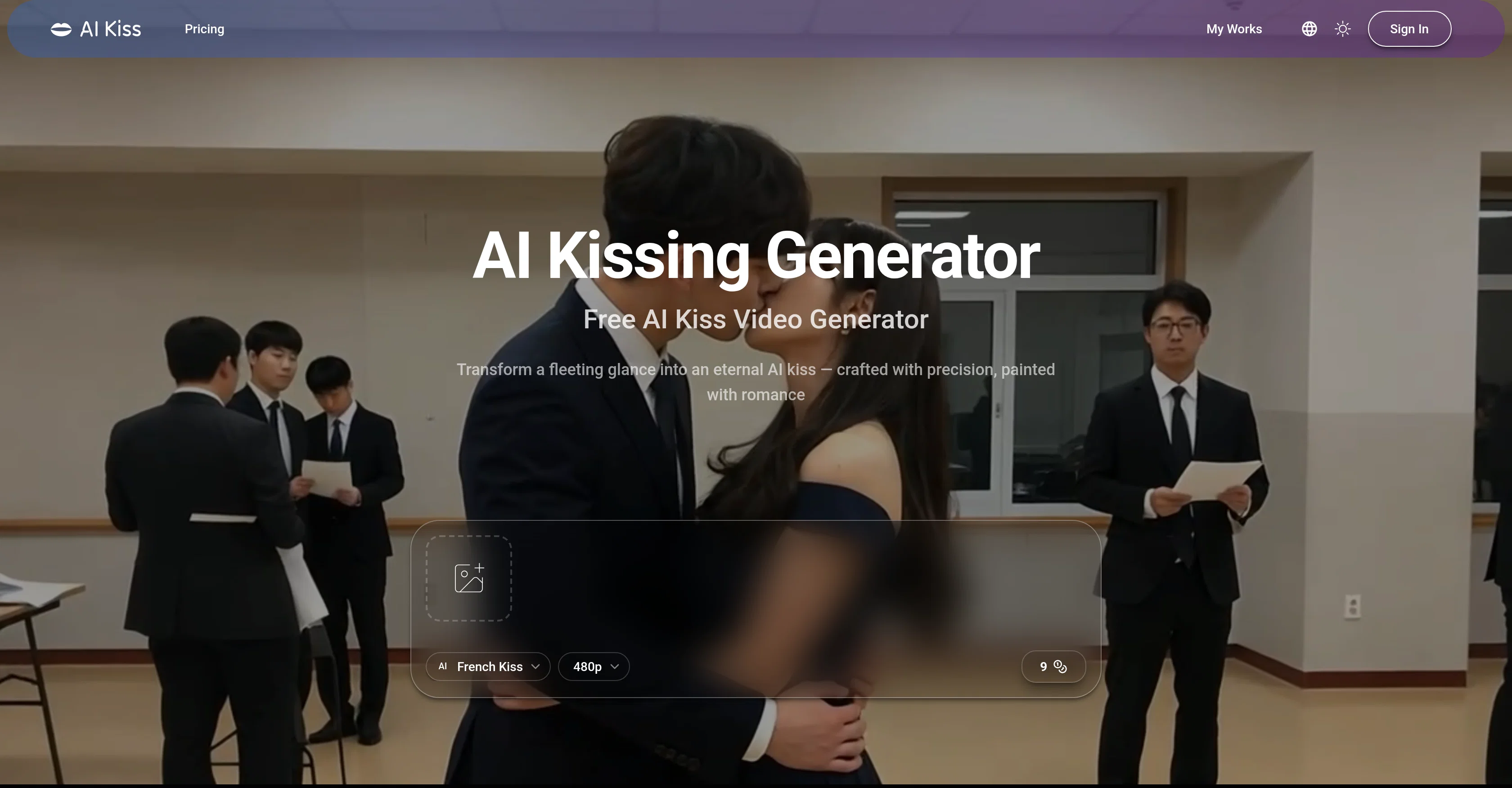 AI Kiss screenshot