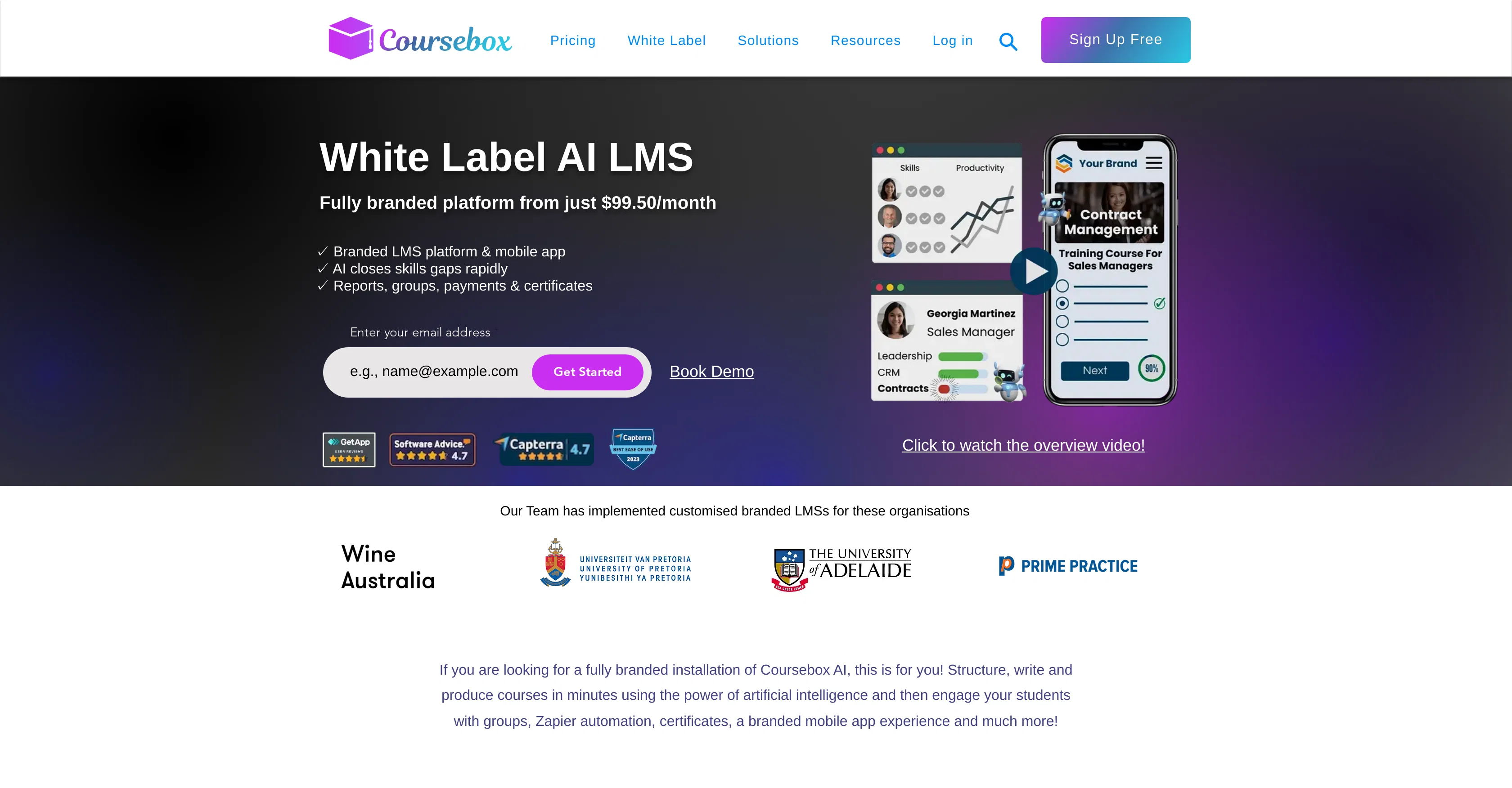 AI LMS by Coursebox screenshot