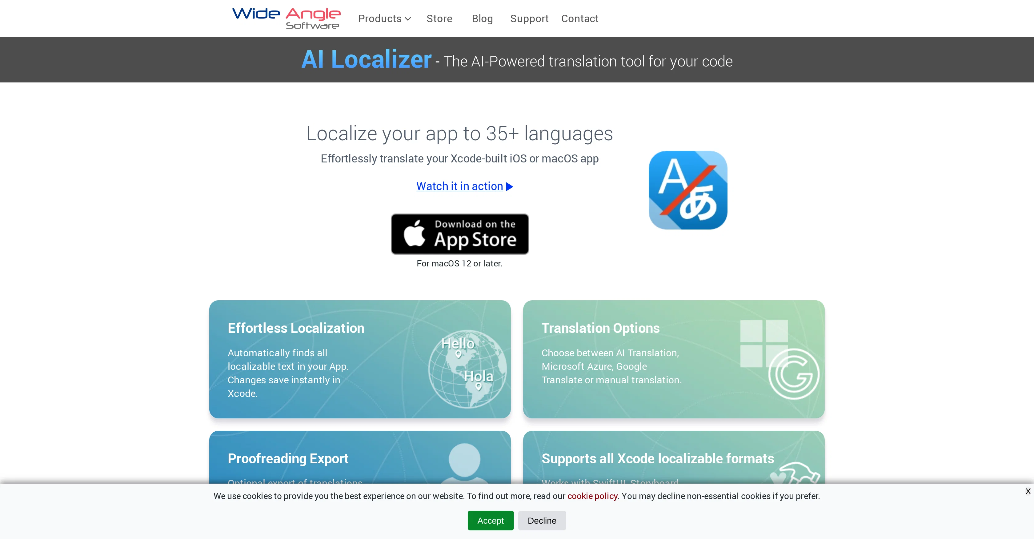 AI Localizer screenshot