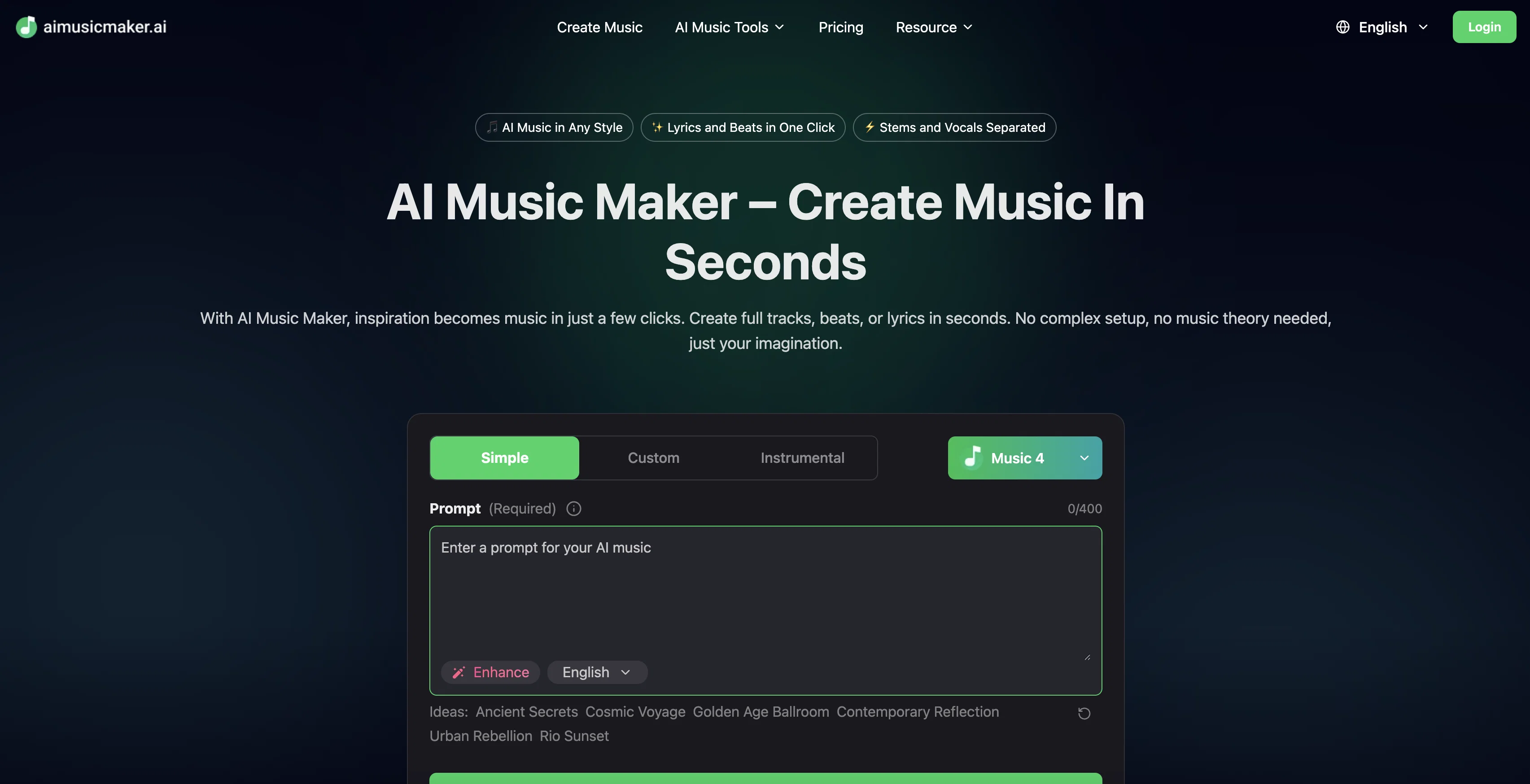 AI Music Maker screenshot