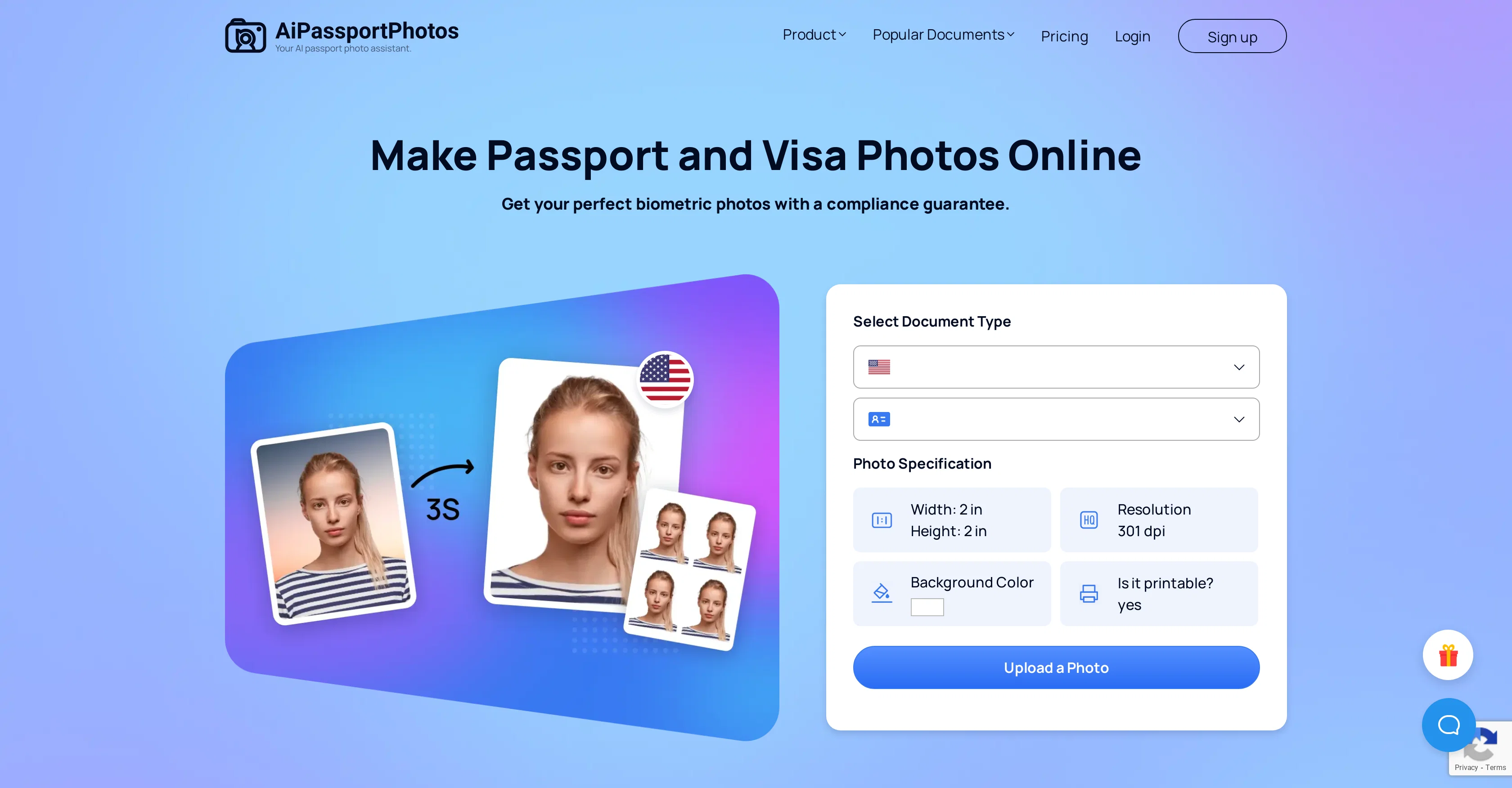 AI Passport Photos screenshot