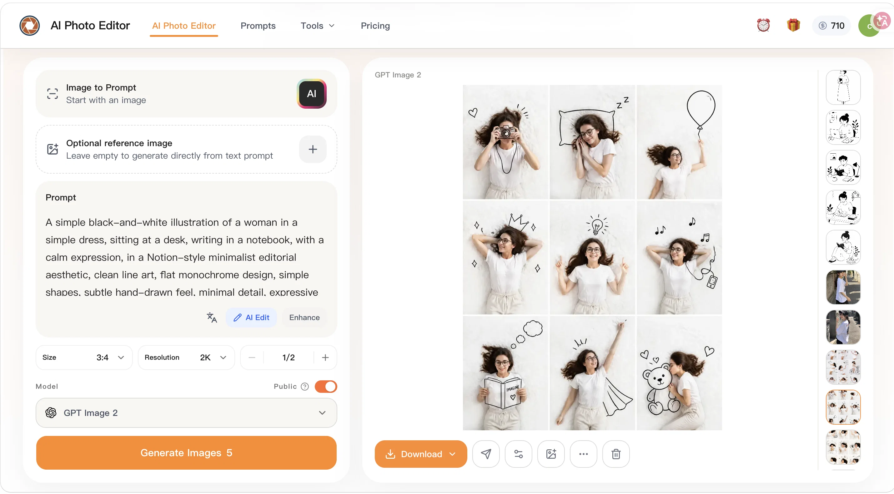 AI Photo Editor screenshot