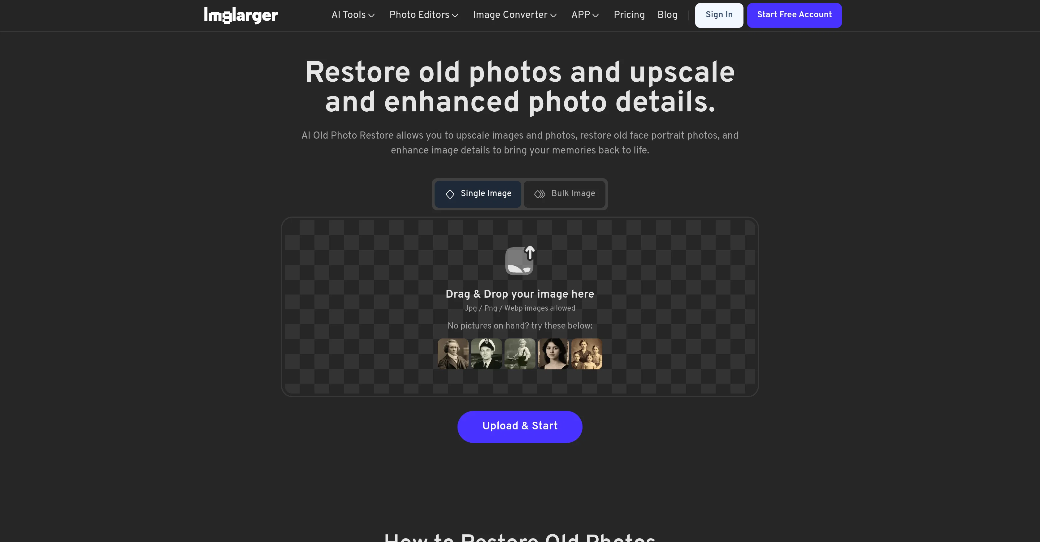 AI Photo Restore screenshot