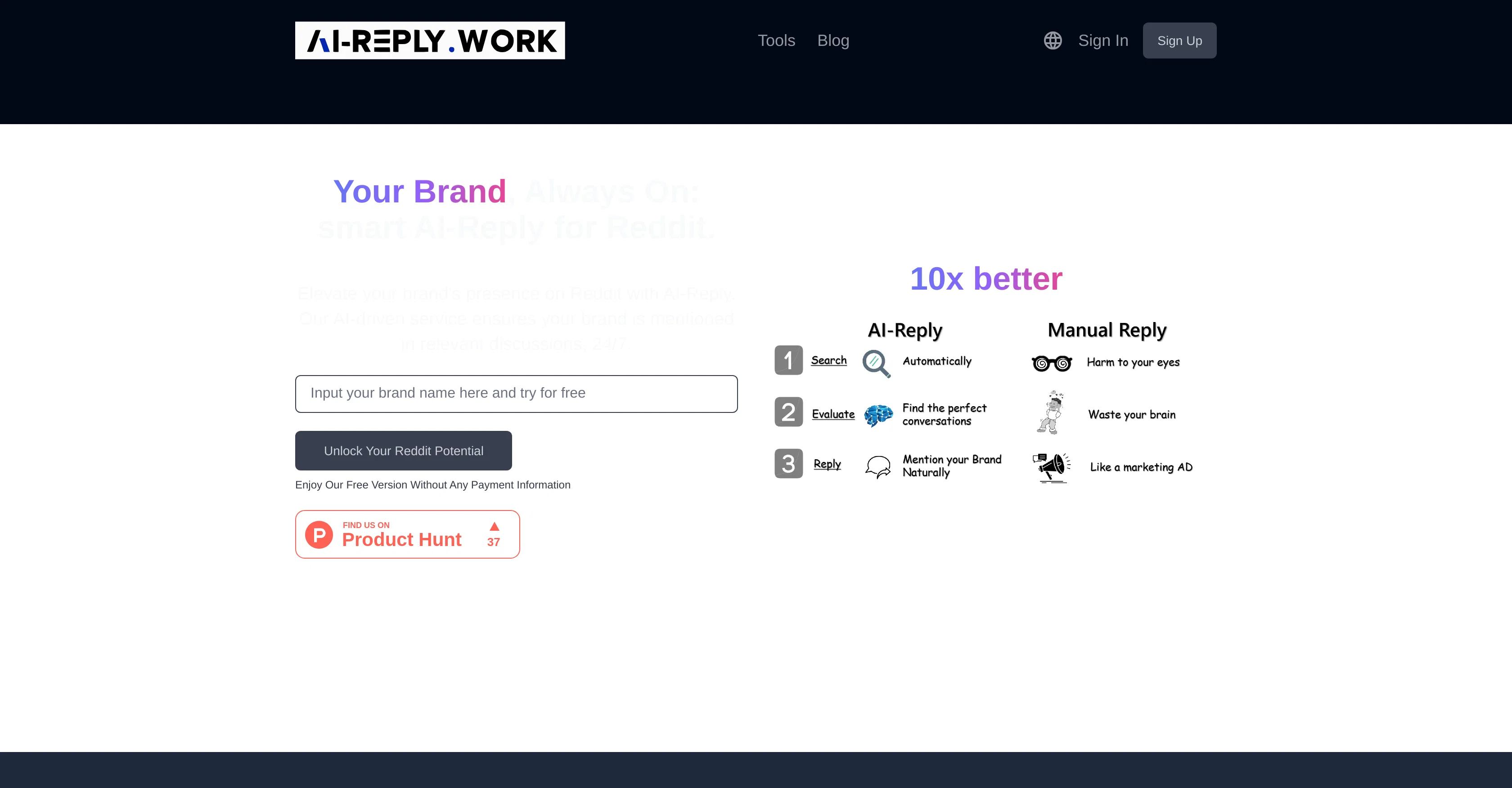AI-Reply screenshot