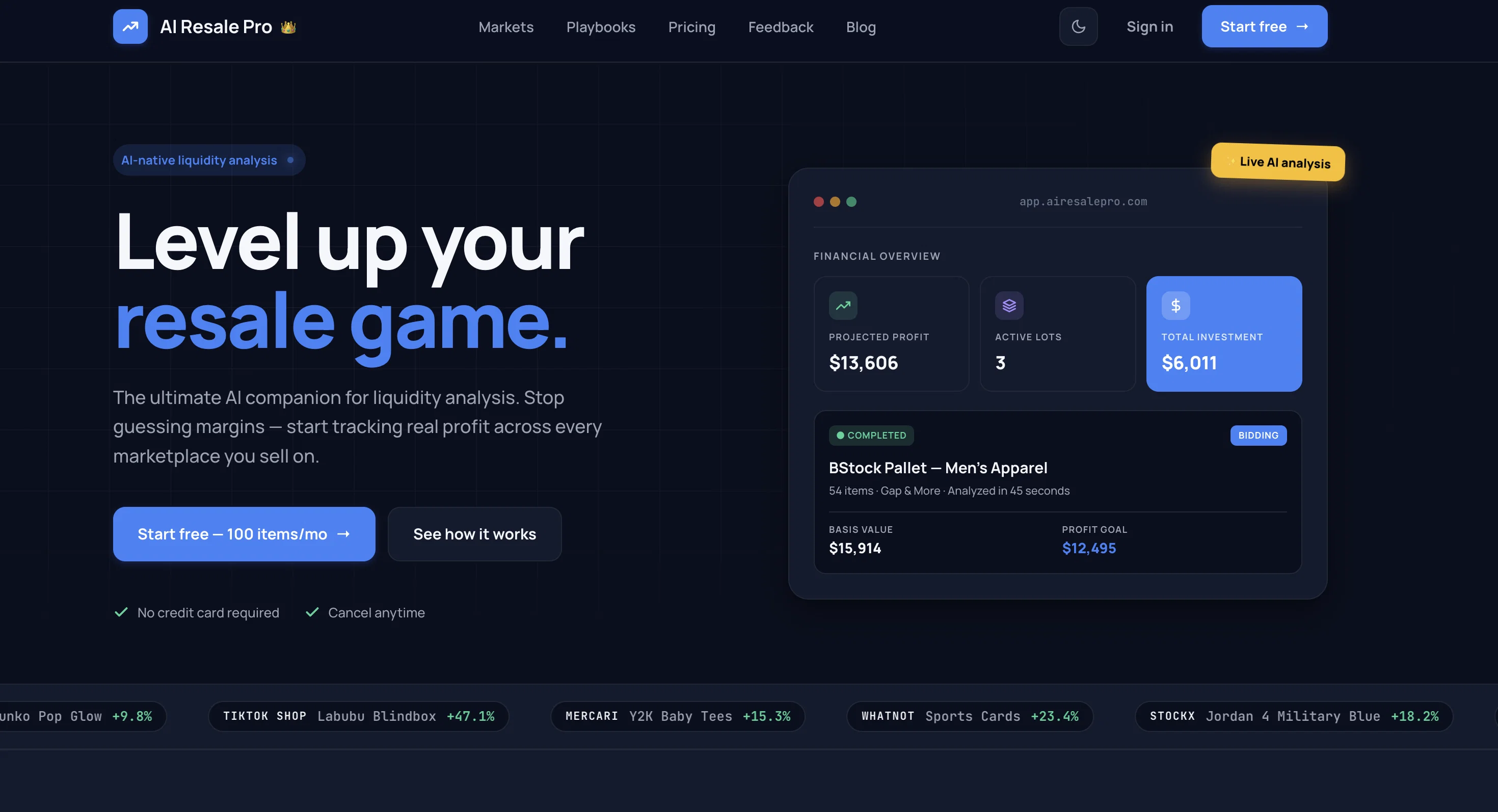 AI Resale Pro screenshot