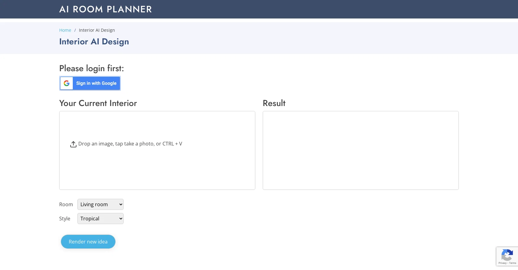 AI Room Planner screenshot