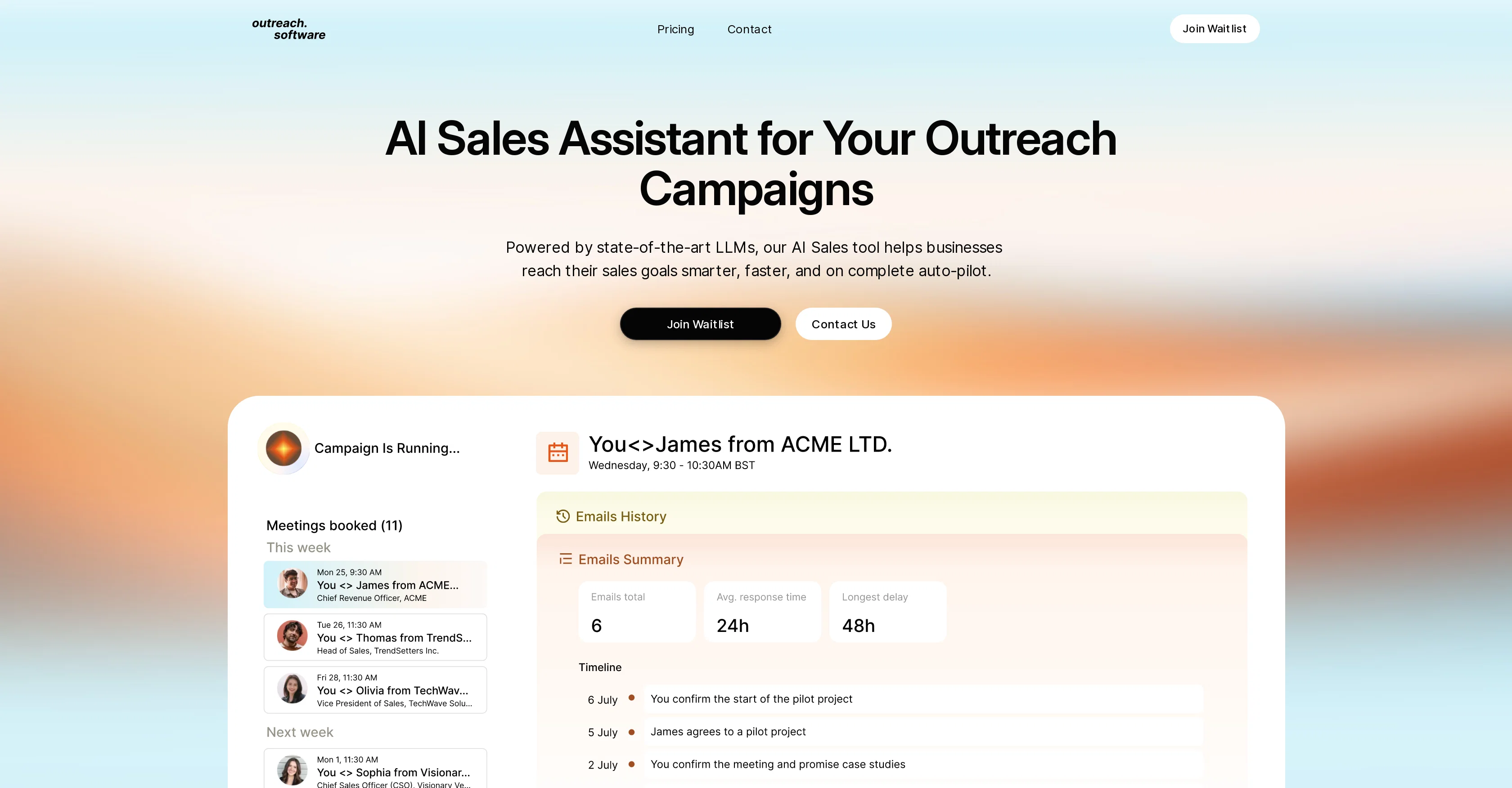 AI Sales Assistant screenshot