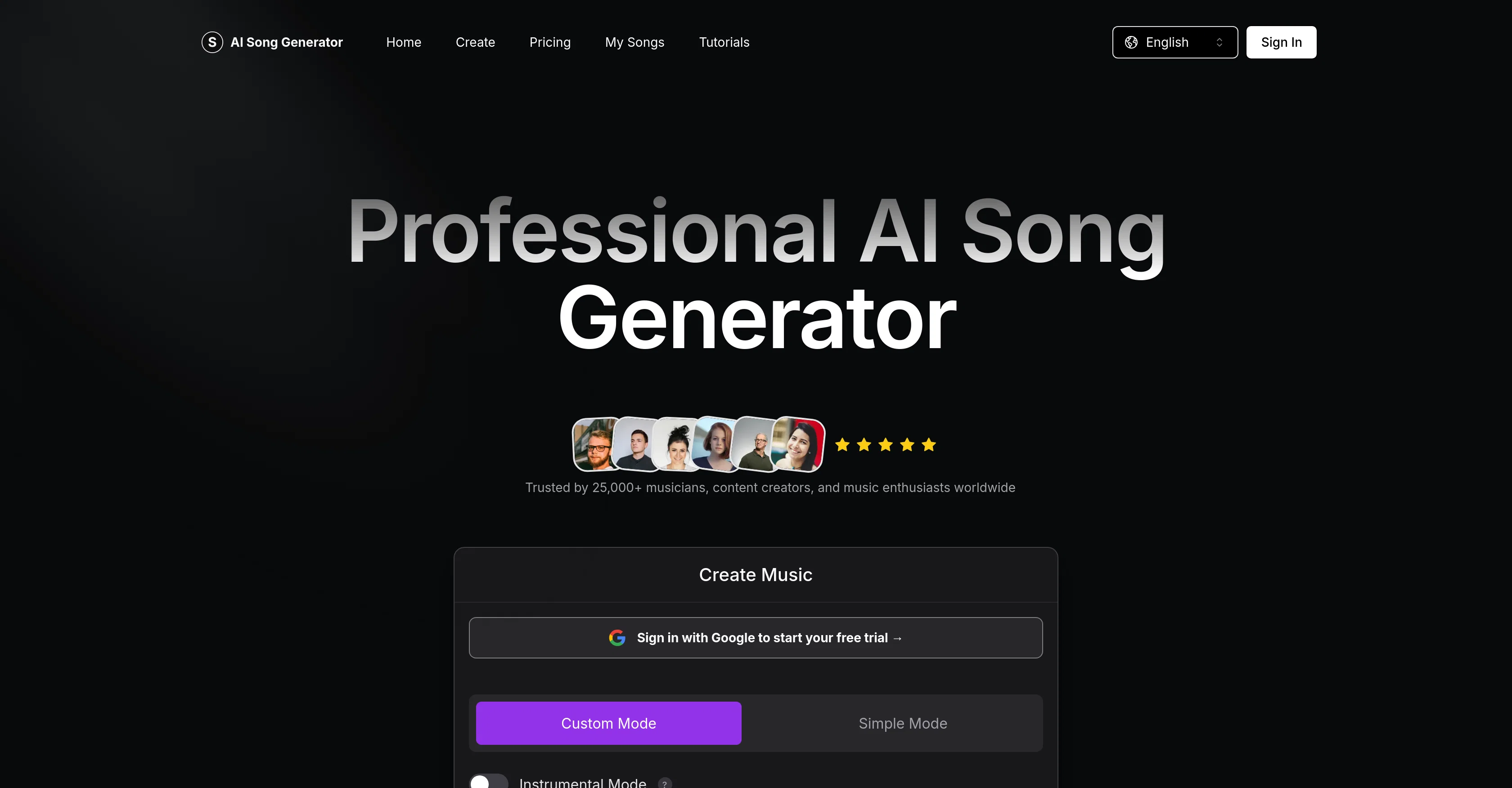 AI Song Generator AI screenshot