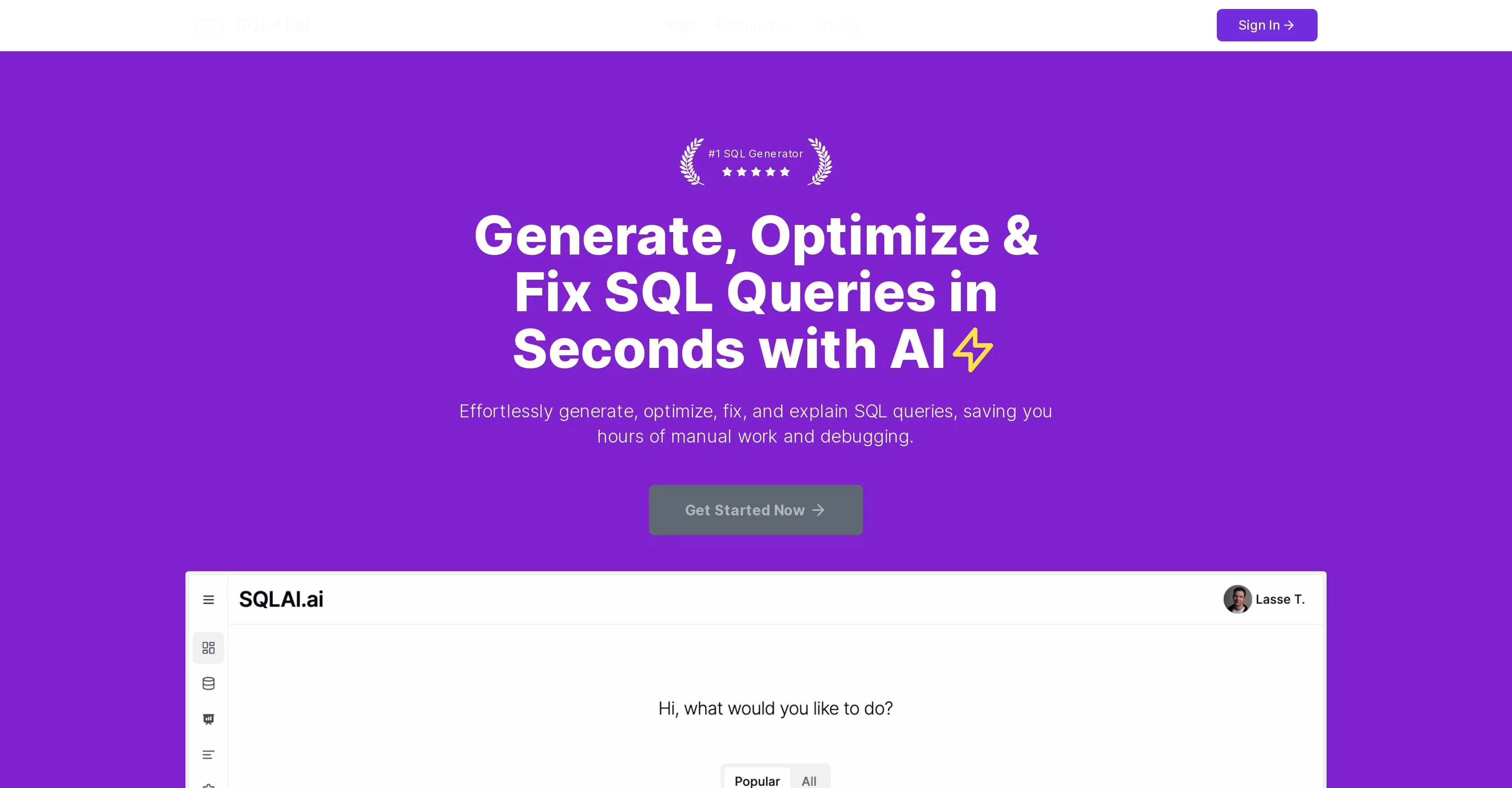 SQLAI.ai screenshot