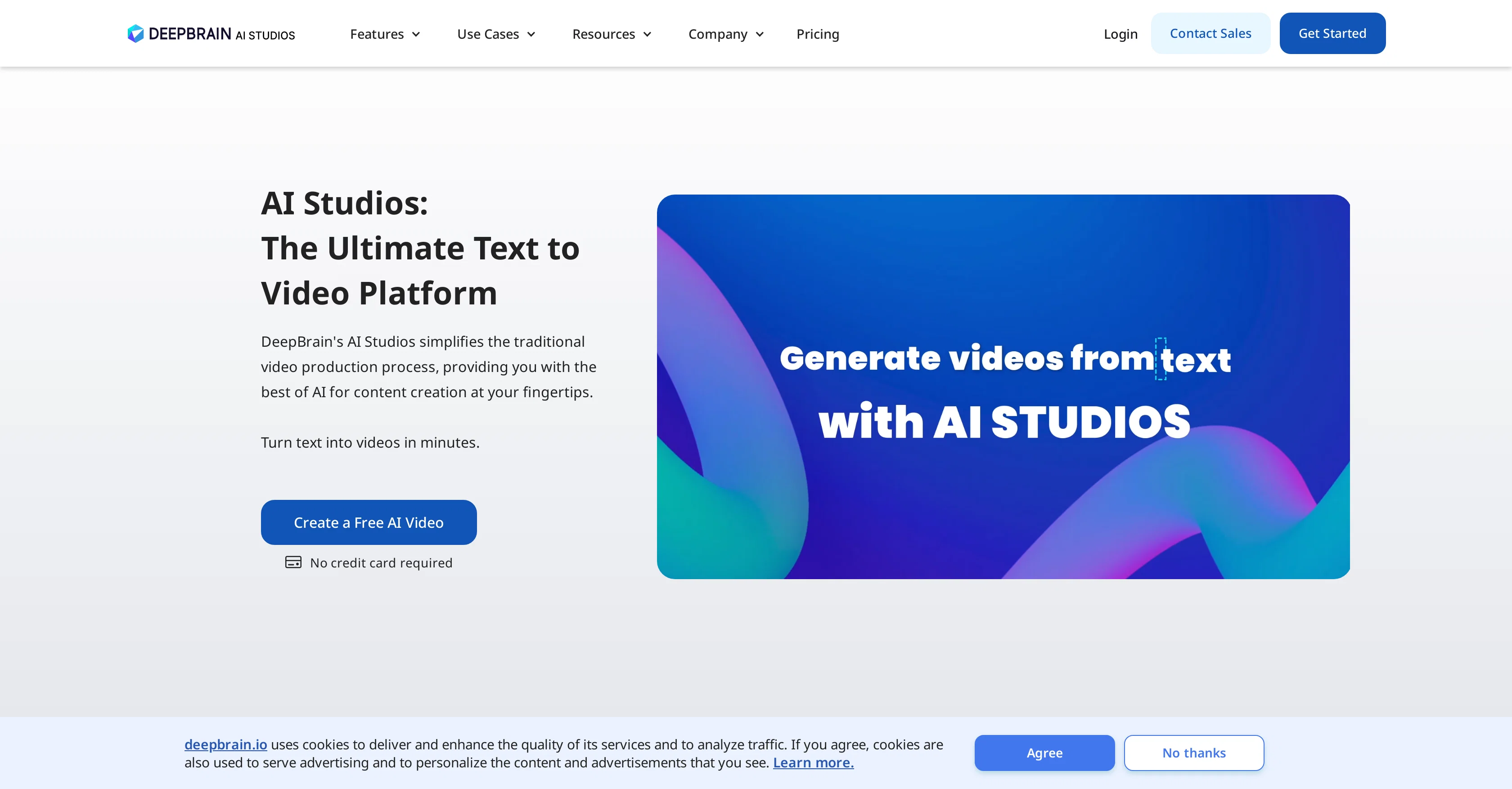 AI Studios screenshot