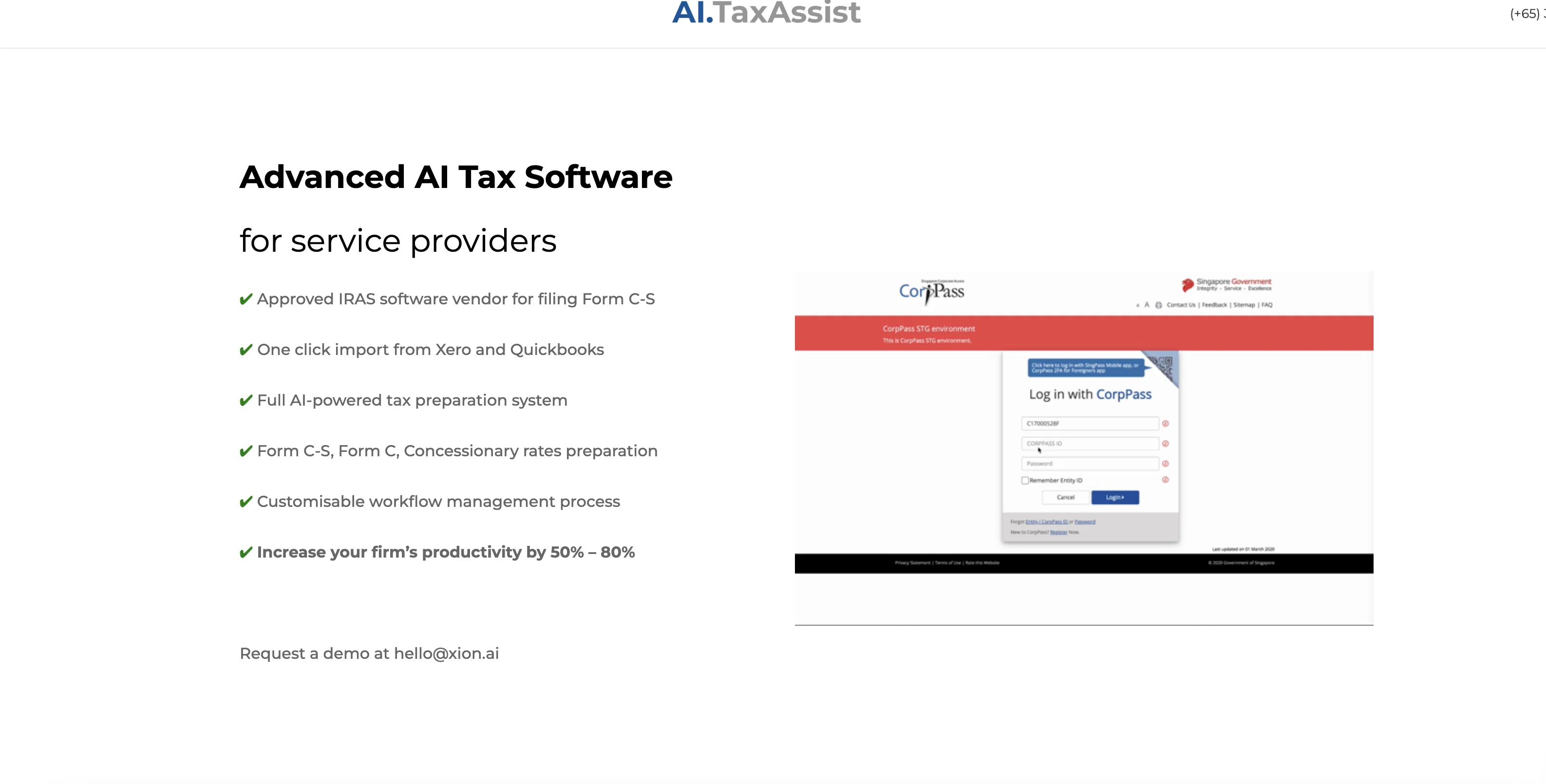 AI.TaxAssist screenshot