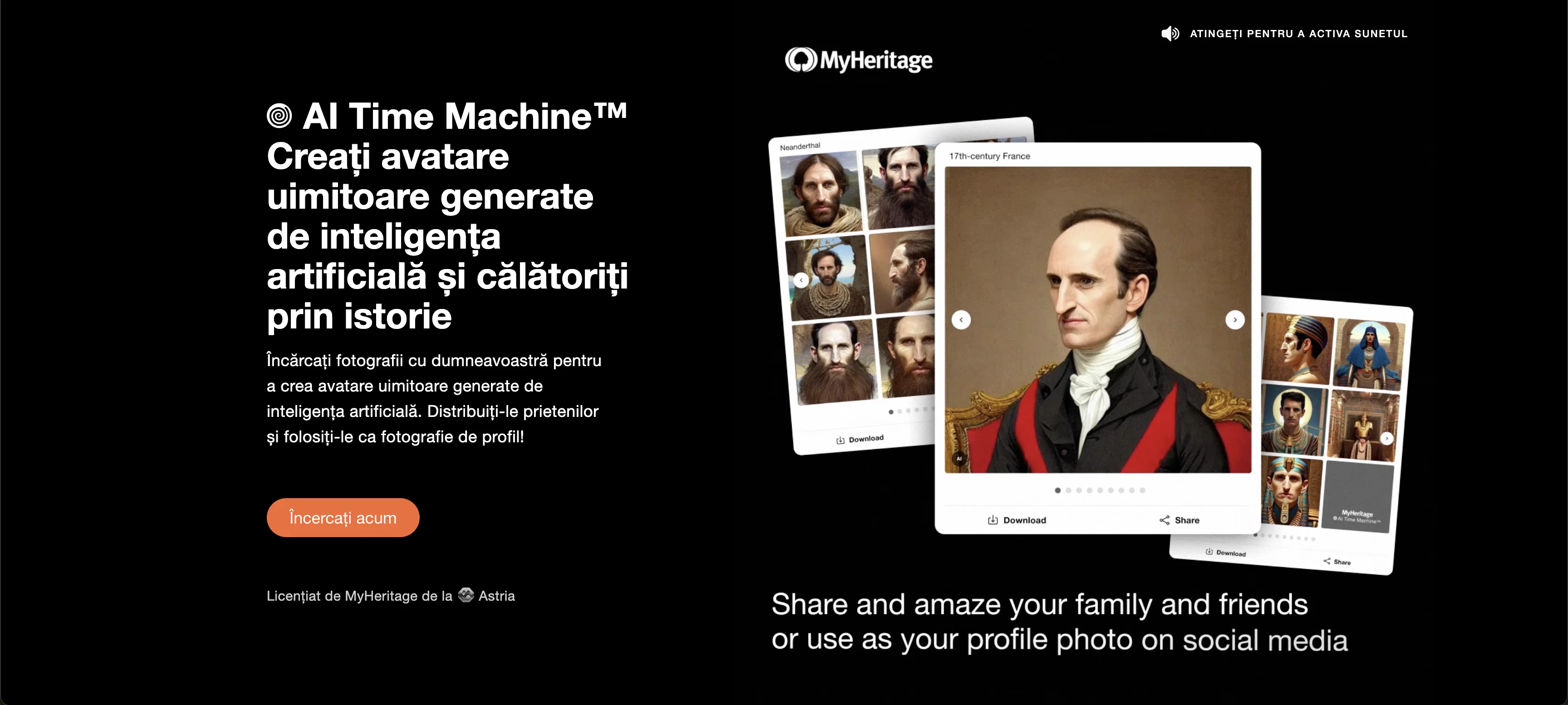 AI Time Machine screenshot