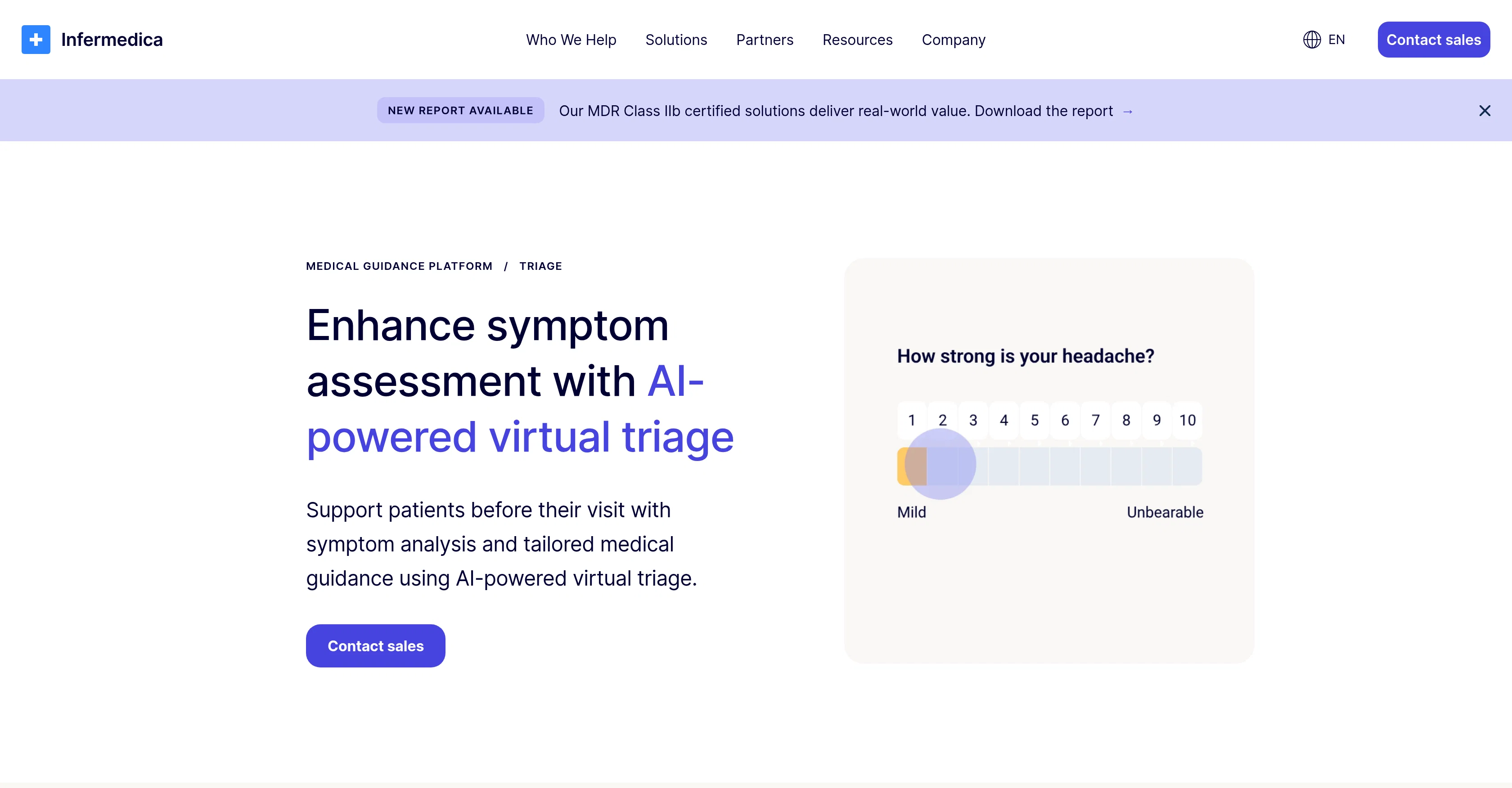 AI Triage by Infermedica screenshot
