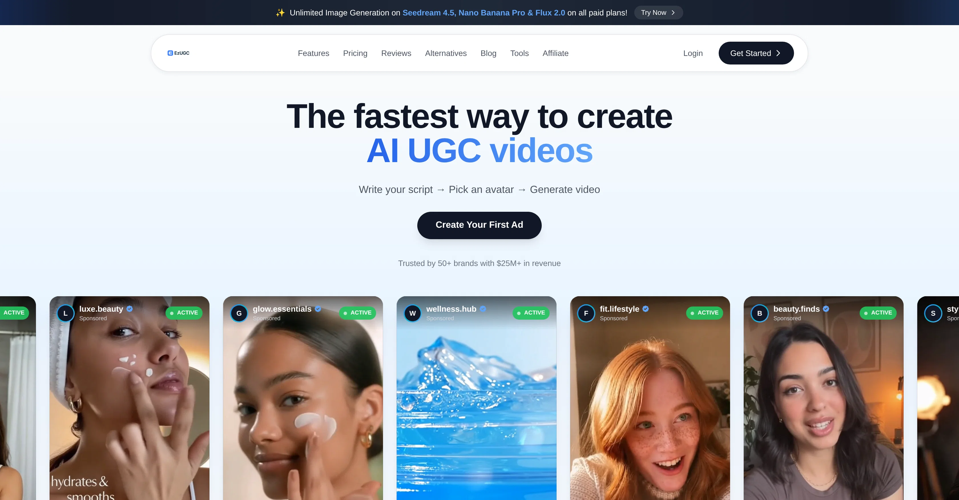 EzUGC - On-brand image and video ads in minutes.v1.2.1 screenshot