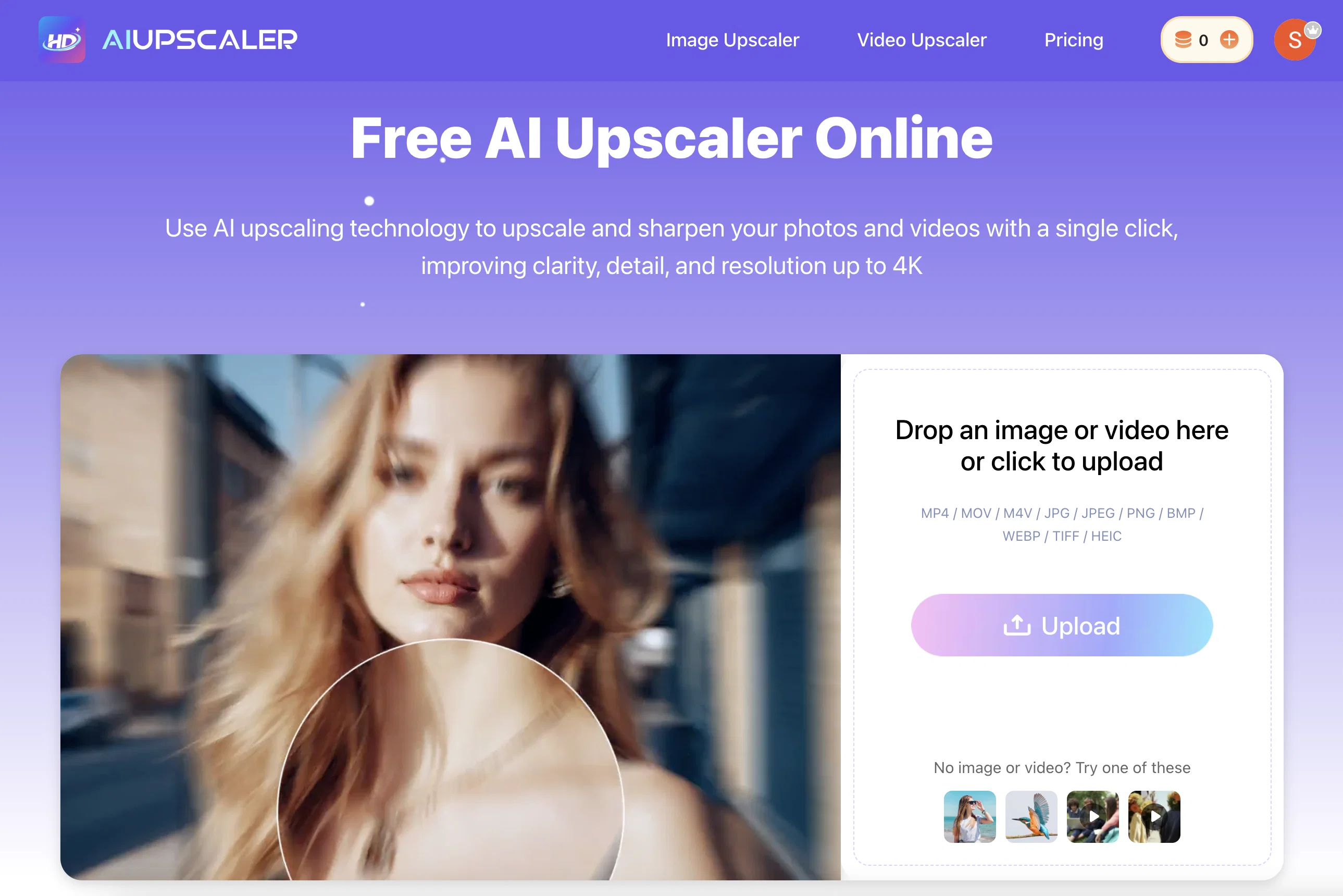 AI Upscaler screenshot