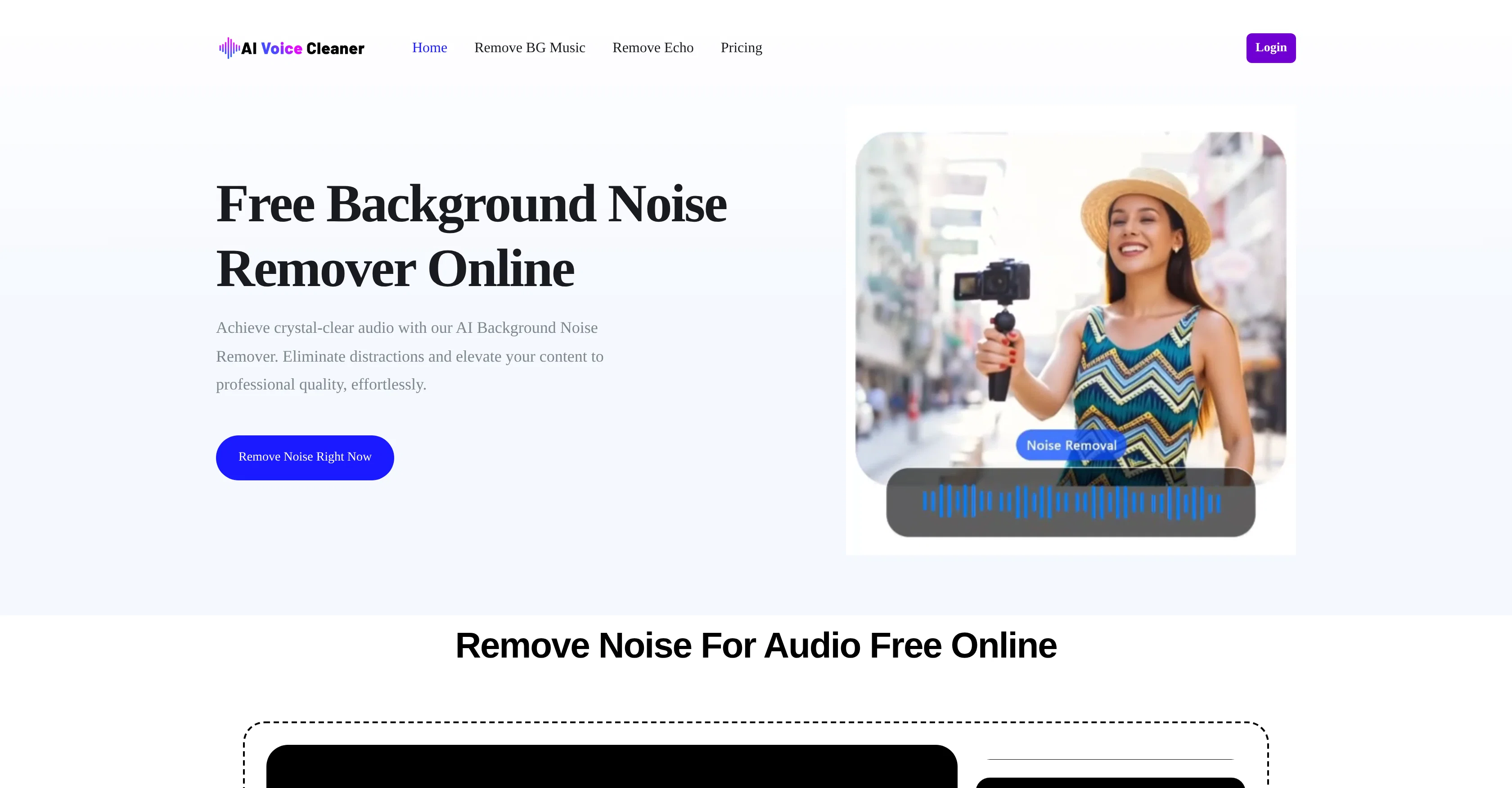 AI Voice Cleaner screenshot