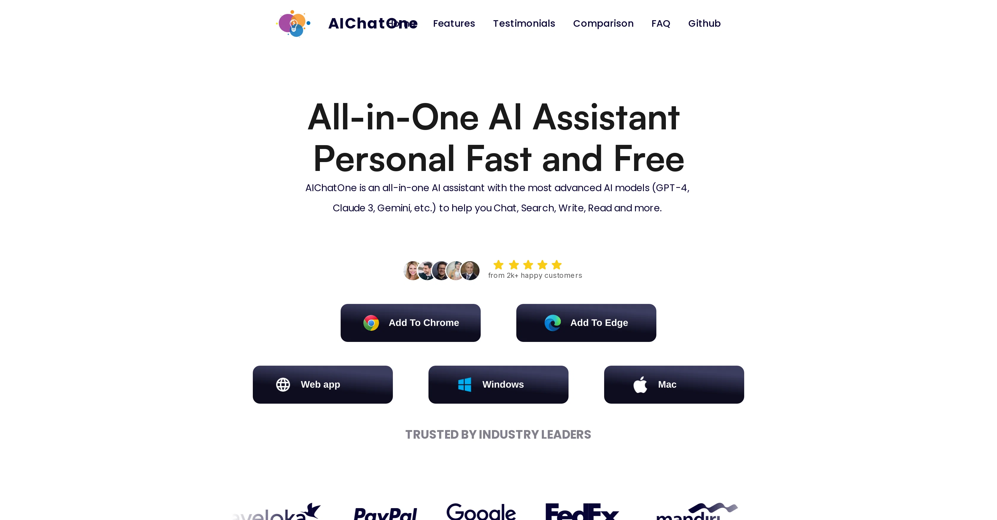 AIChatOne screenshot