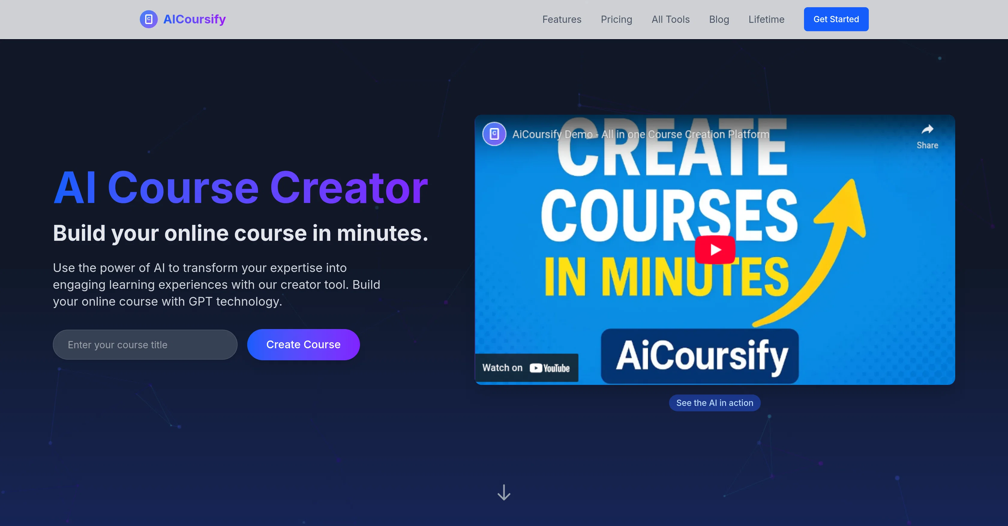 AiCoursifyv1.2 screenshot
